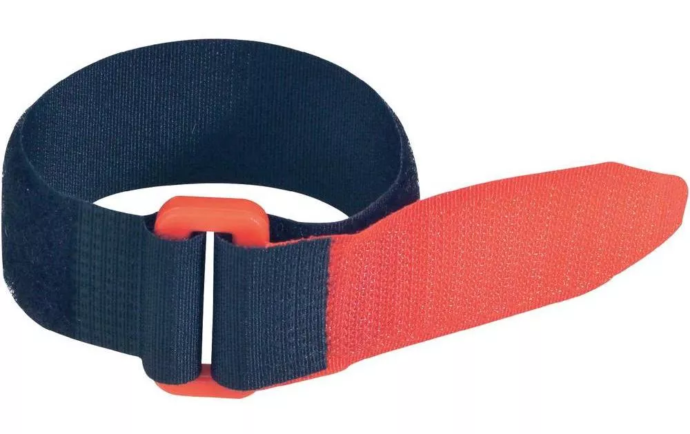 Fast-Vstrap 50 x 1060 mm Rouge/Noir, 5 pièces