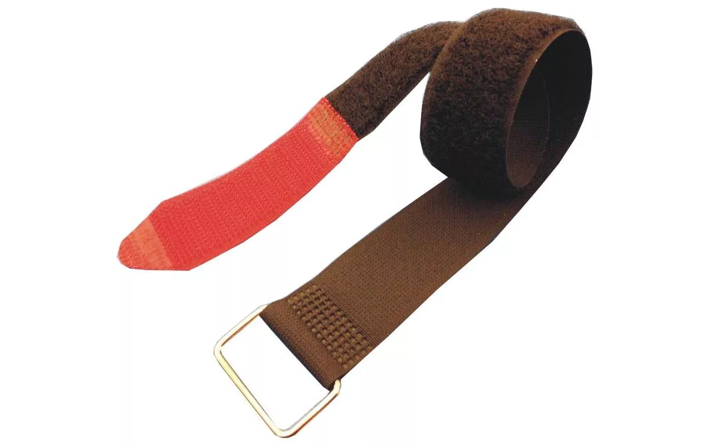 Fast-Vstrap 25 x 630 mm Œillet métallique, Rouge/Noir, 5 pièces