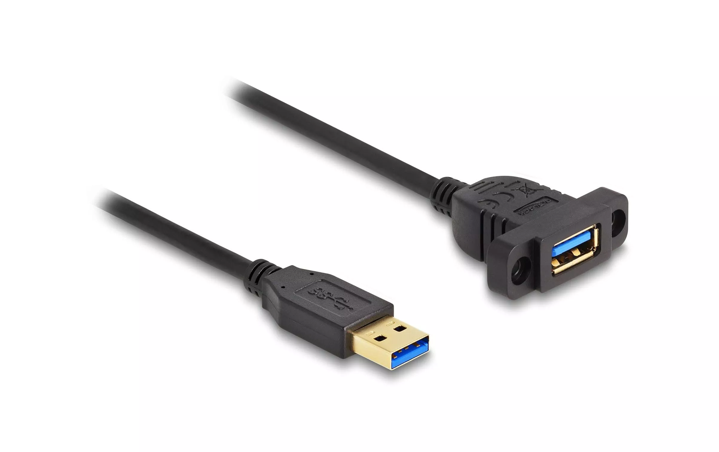 Câbles rallonges à encastrer USB 3.0 USB A - USB A 1 m