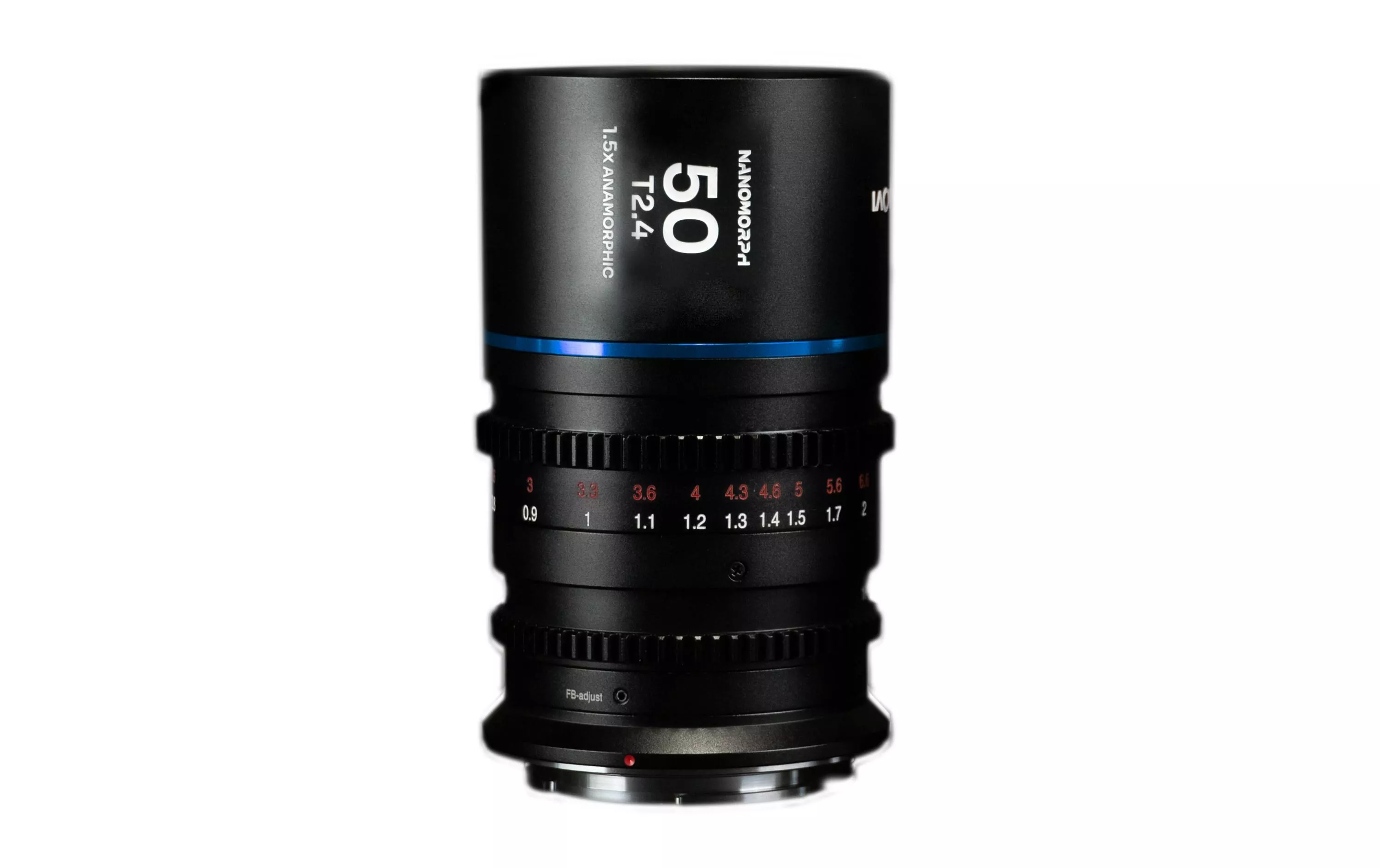 Longueur focale fixe Nanomorph 1.5X 50 mm T/2.4 (Blue) \u2013 Sony E-Mount