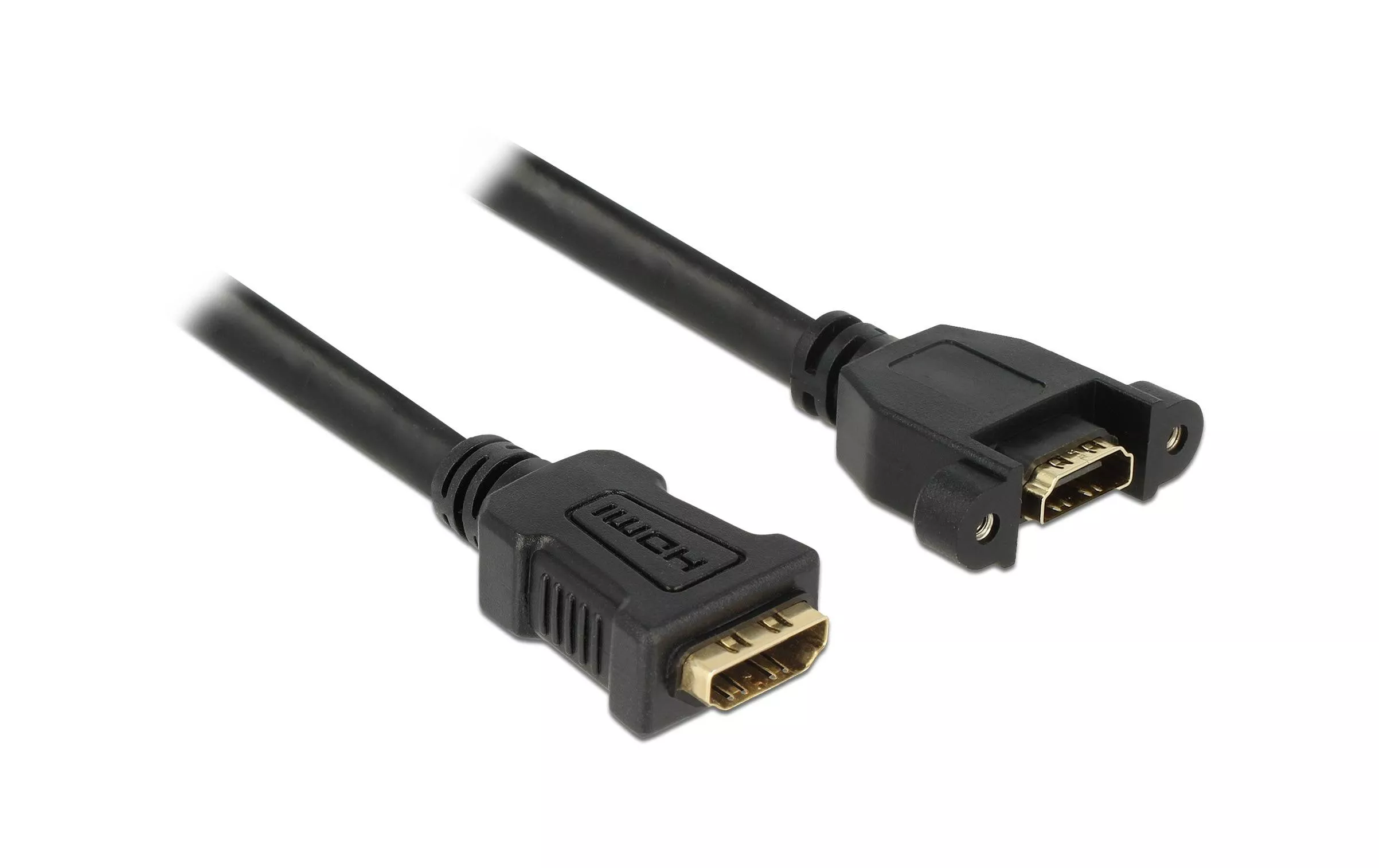 Câble de prolongation à encastrer, 4K 30Hz HDMI - HDMI, 0.5 m