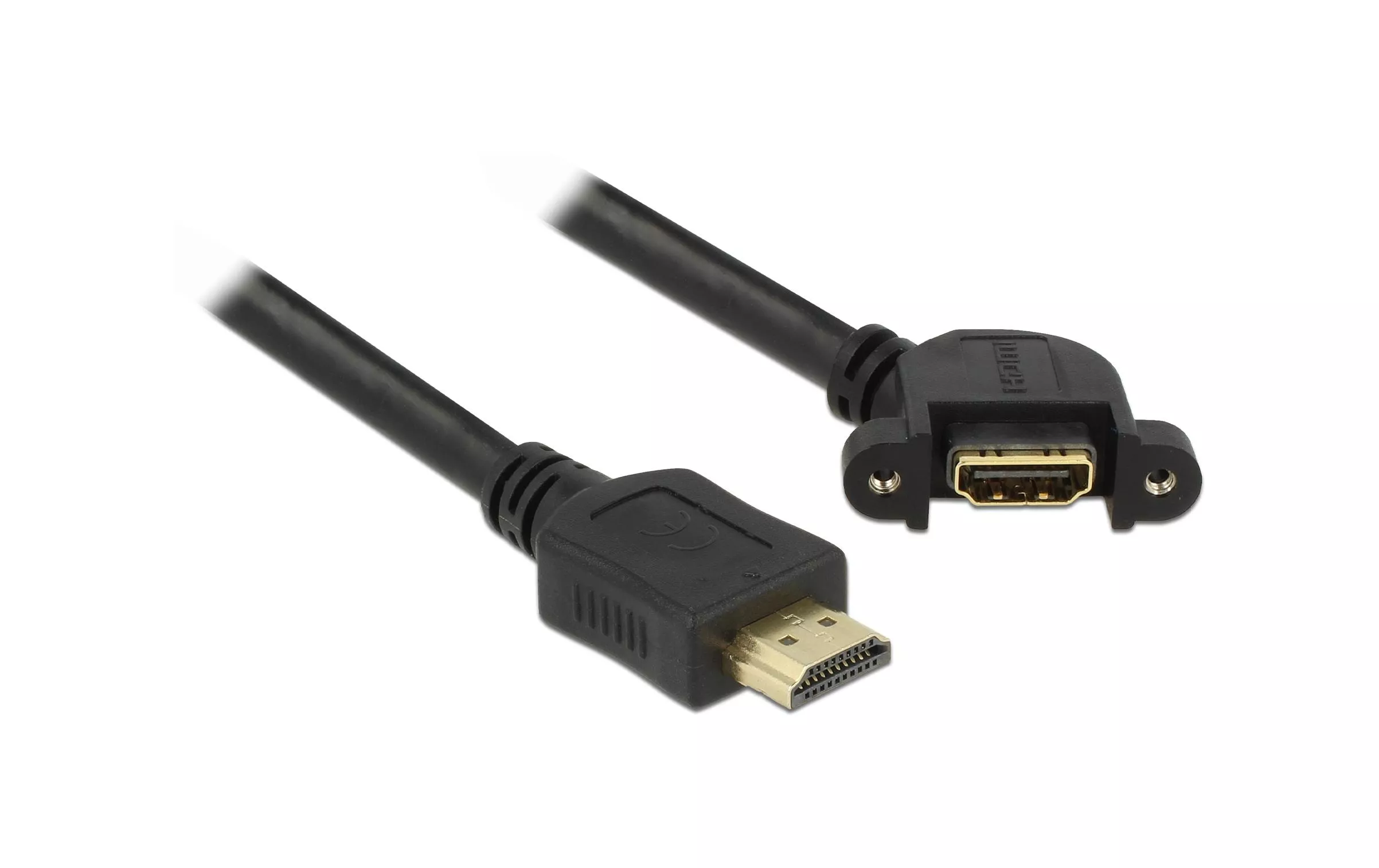 Câble de prolongation à encastrer, 4K 30Hz HDMI - HDMI, 0.5 m