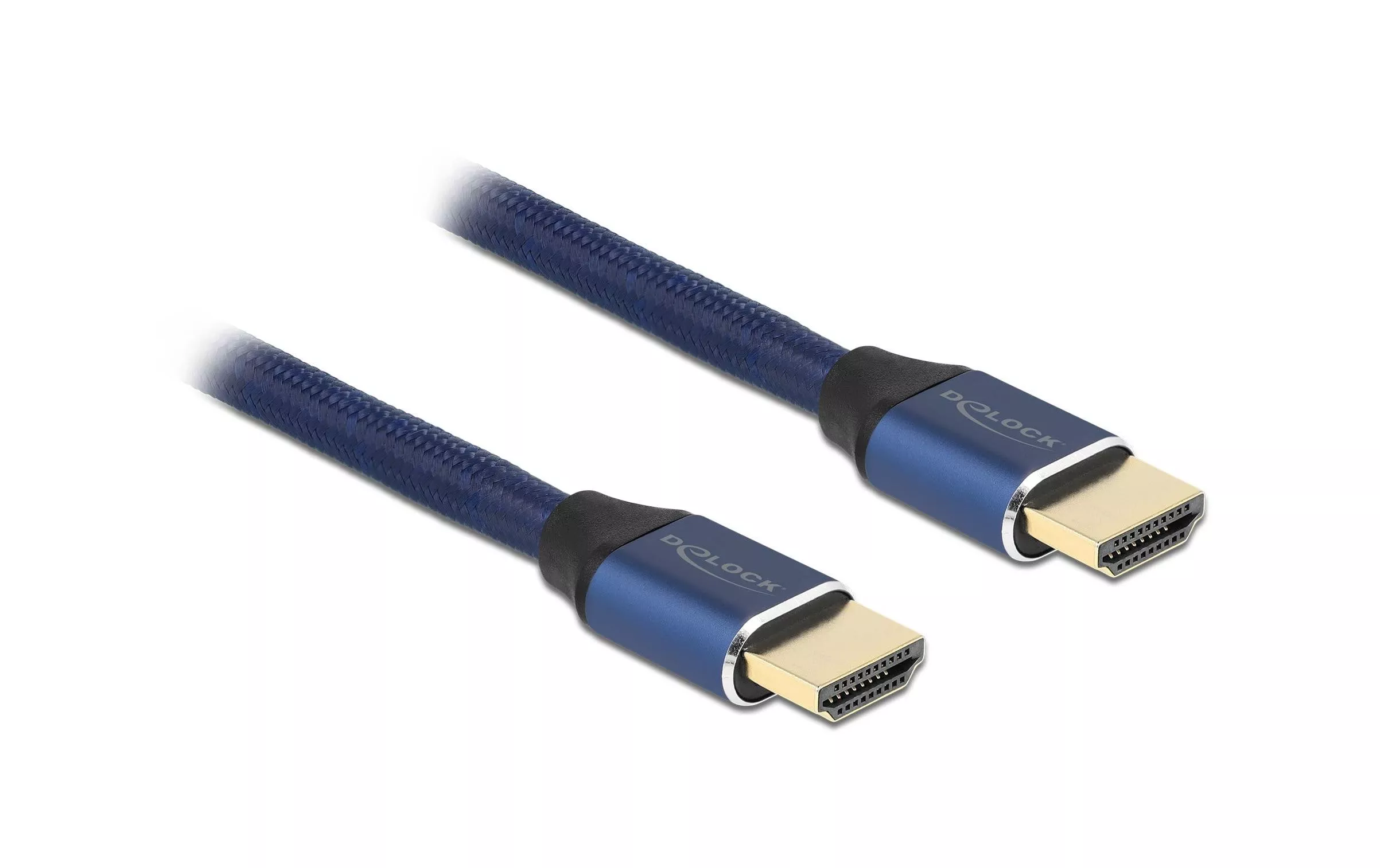 Câble 8K 60Hz HDMI - HDMI, 0.5 m, Bleu