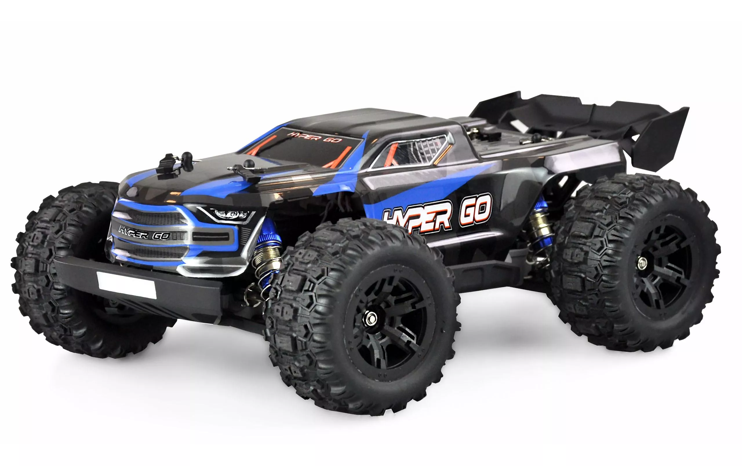 Truggy Hyper GO Brushed 4WD GPS, bleu 1:16, RTR