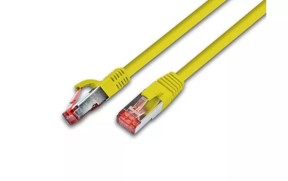 Câble patch RJ-45 - RJ-45, Cat 6, S/FTP, 7 m, Jaune
