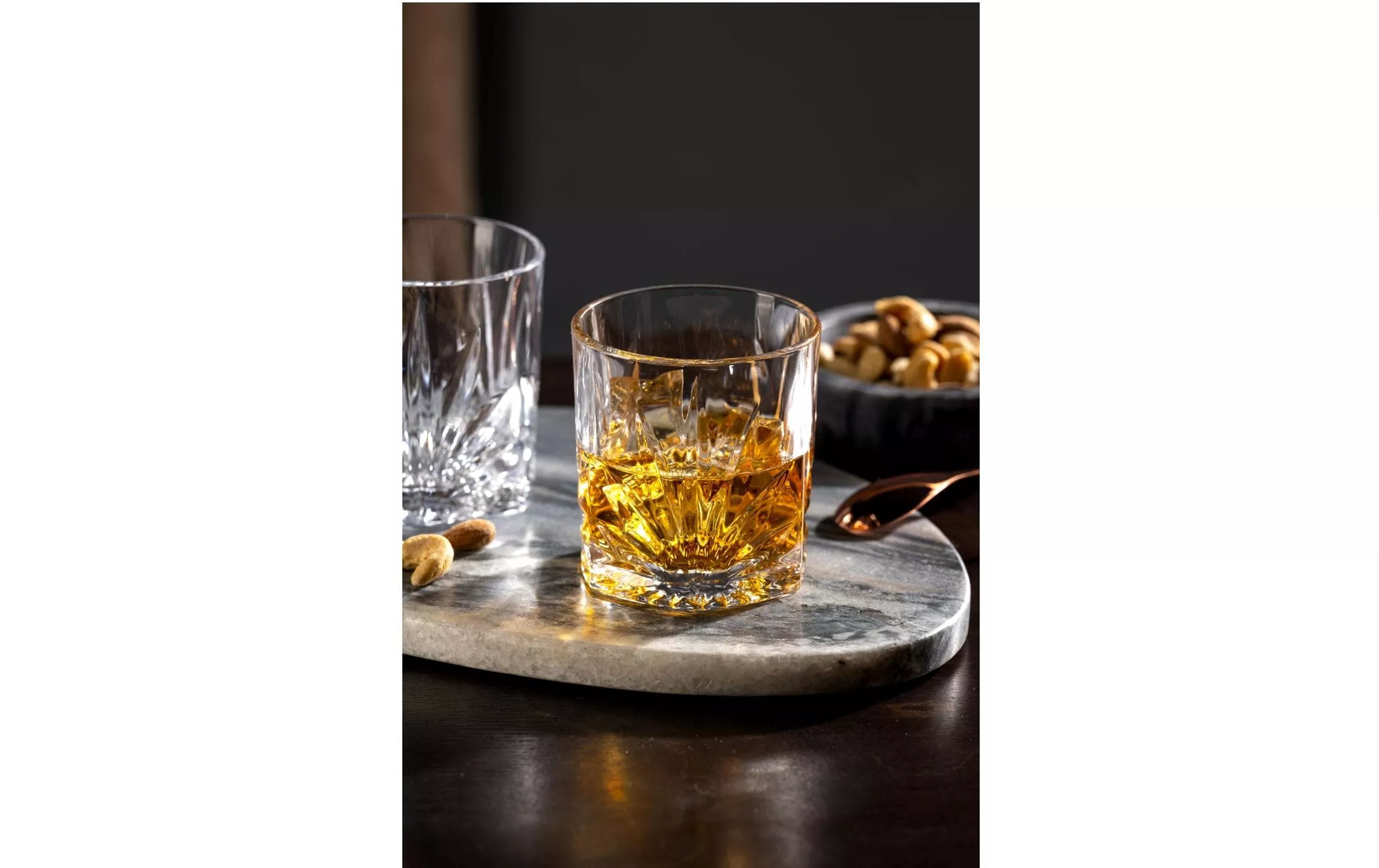 Bicchiere da whisky Leonardo Il Mondo 220 ml, 2 pezzi, Trasparente