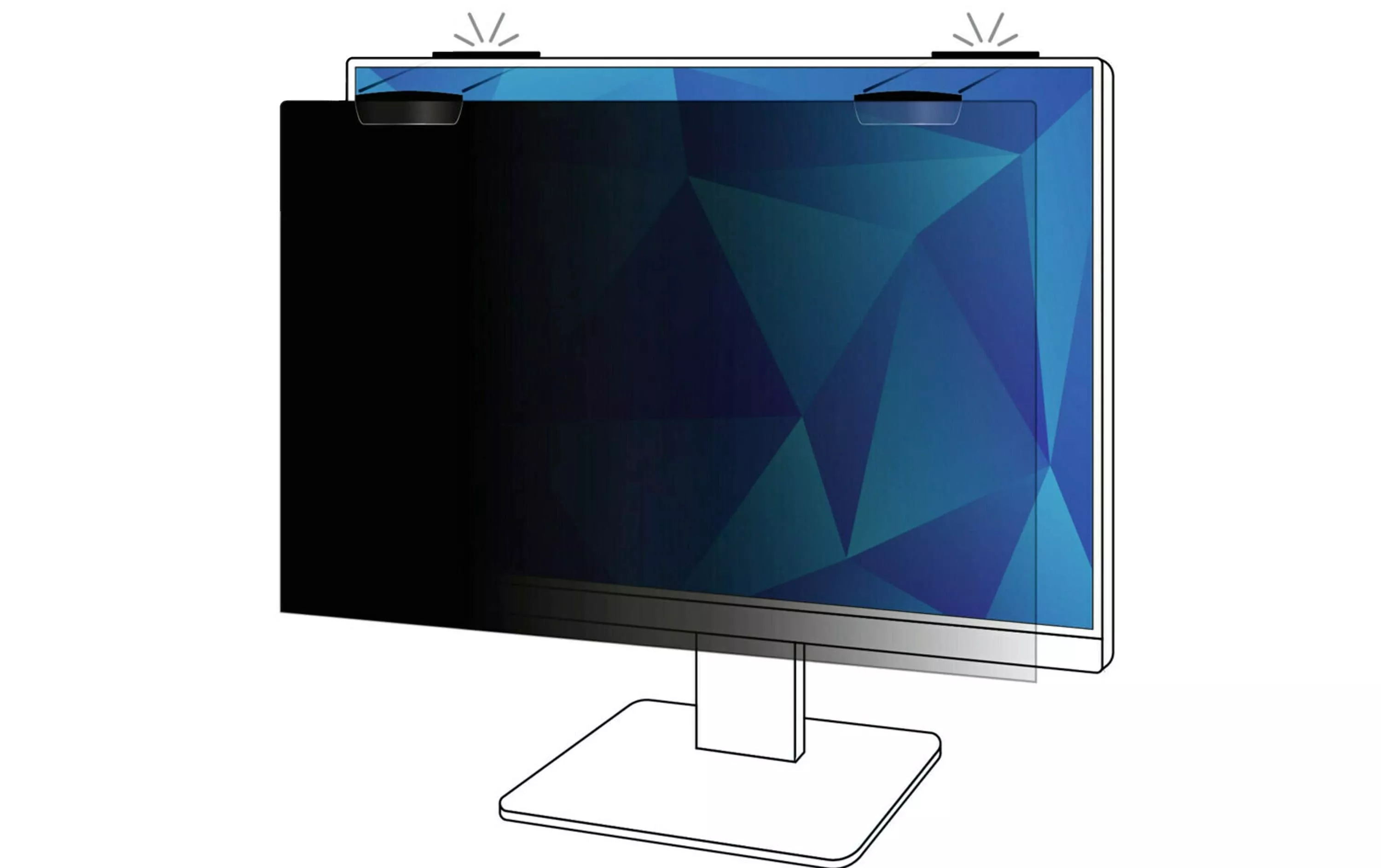 3M Privacy Filter Comply Magnetic Attach iMac 24\"