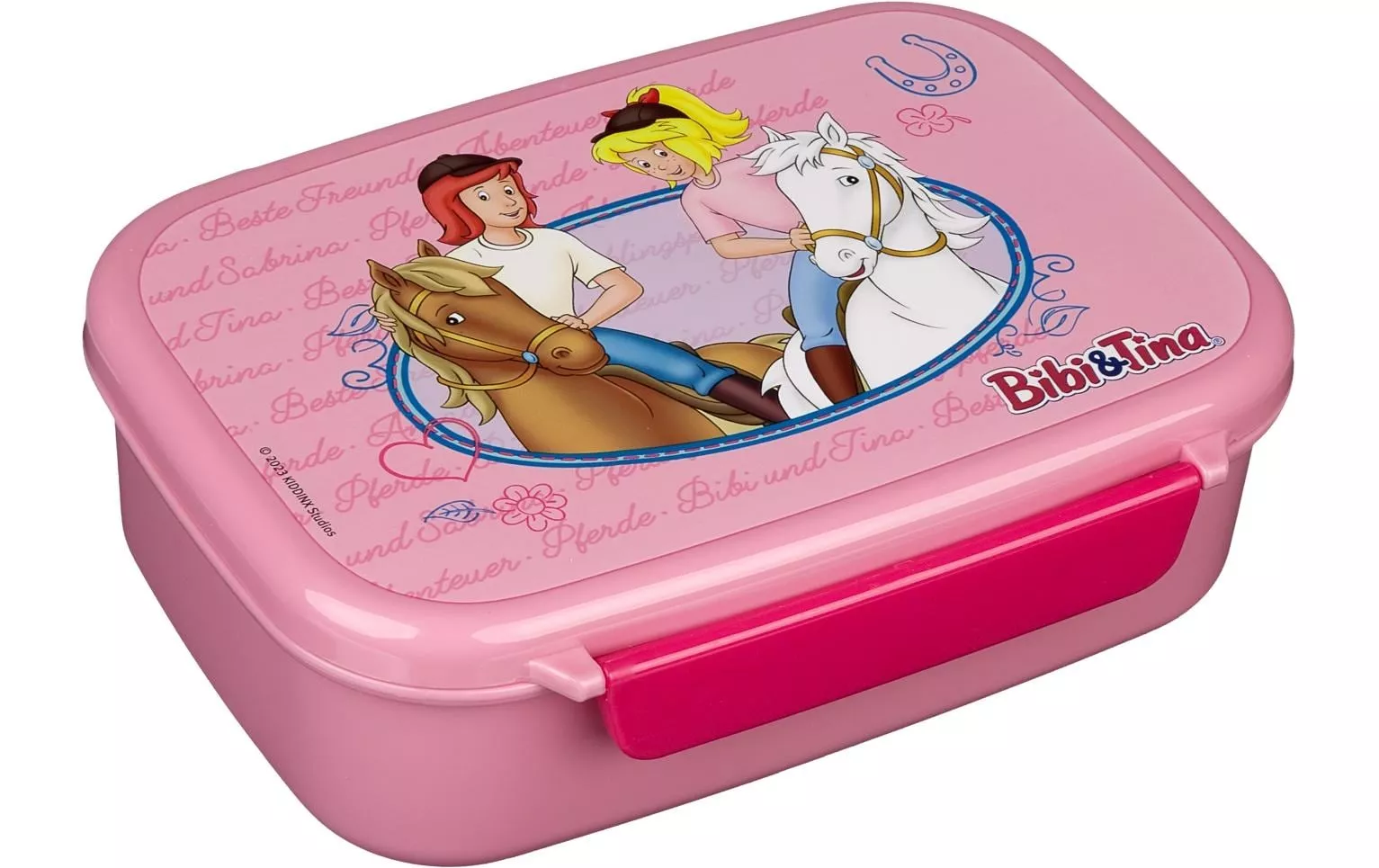 Lunchbox Bibi und Tina Hellrosa/Pink