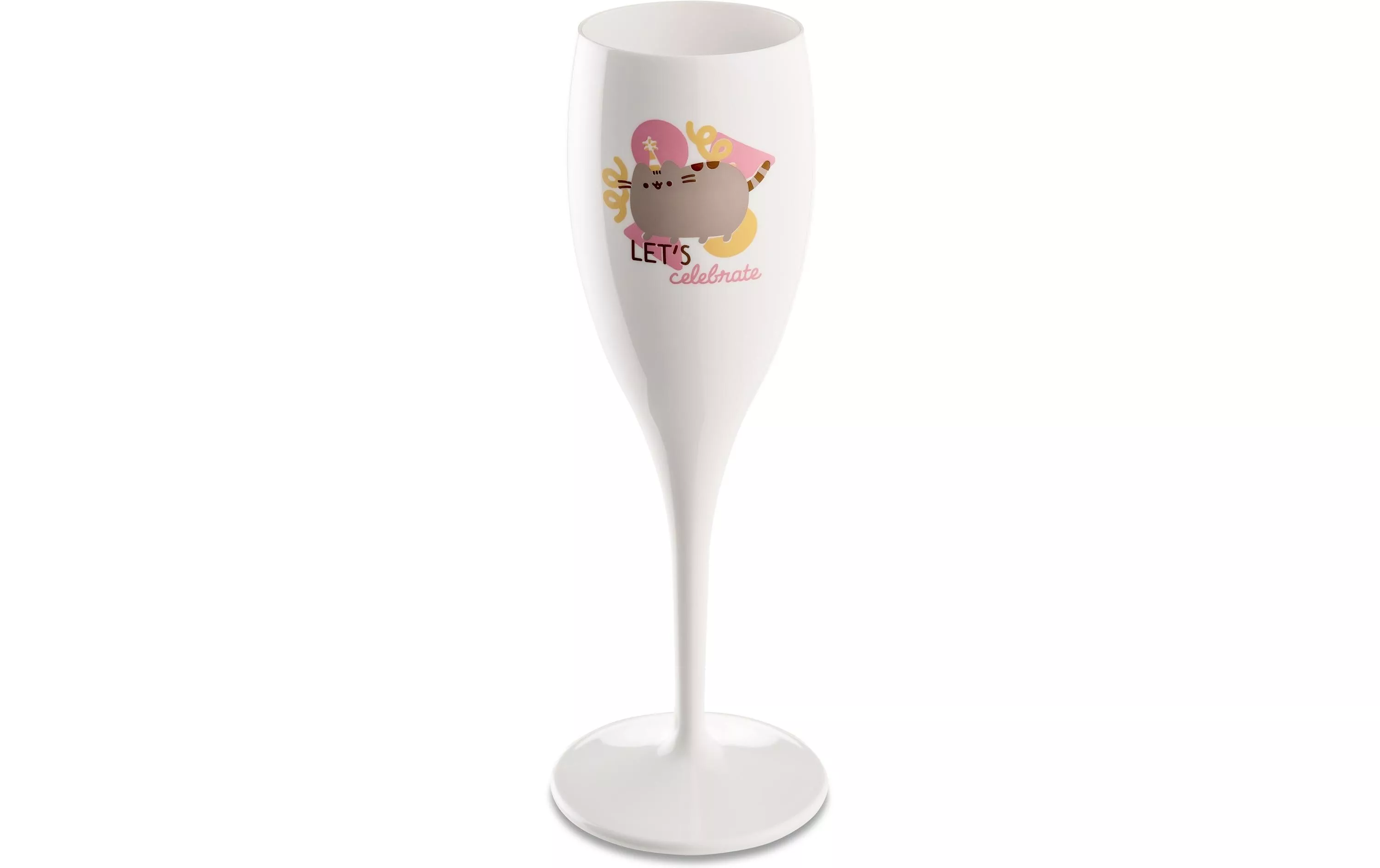 Verre à champagne Cheers No.1 Pusheen 100 ml, 1 Pièce/s, Blanc