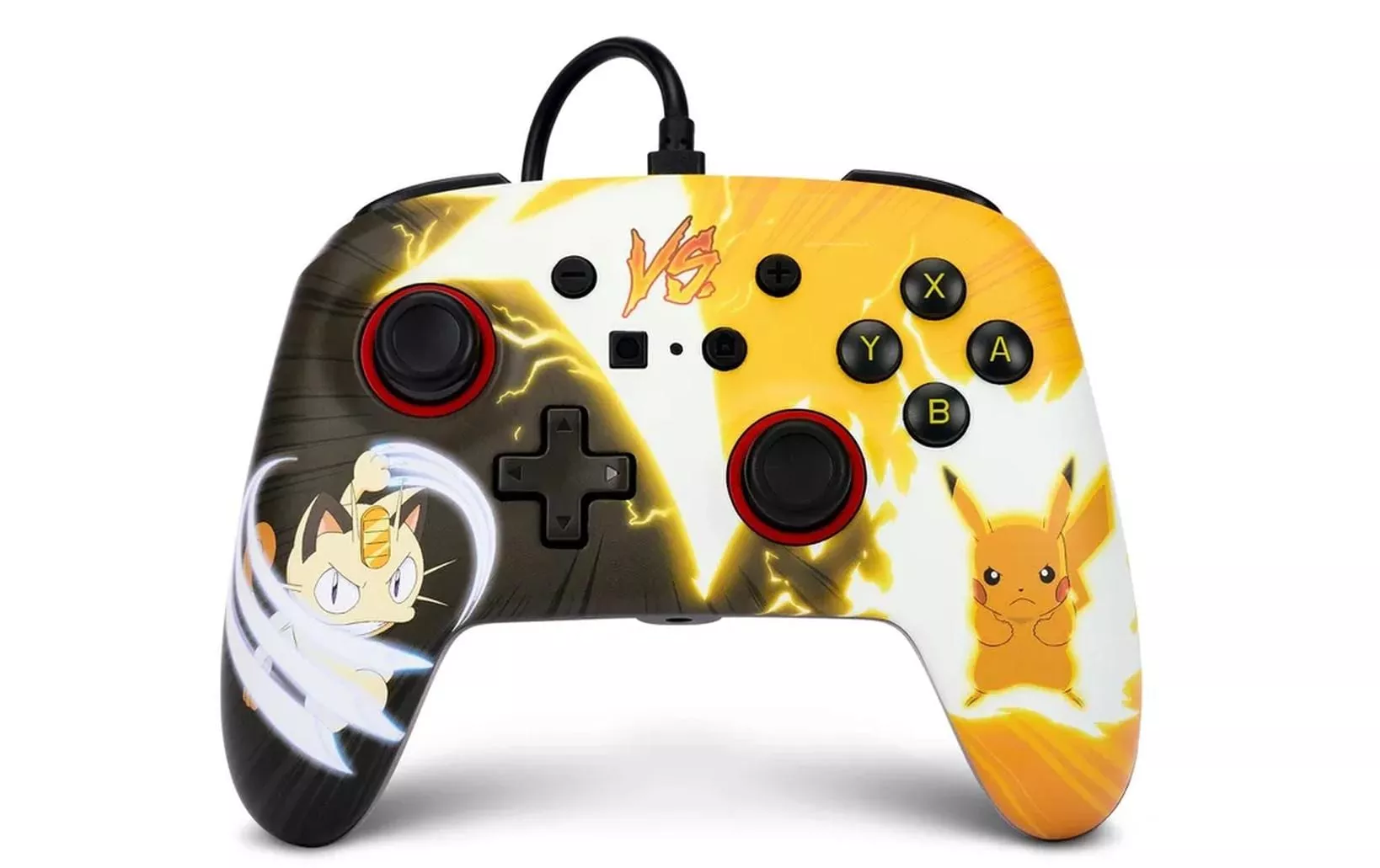 Enhanced Wired Controller Pokémon: Pikachu vs. Meowth