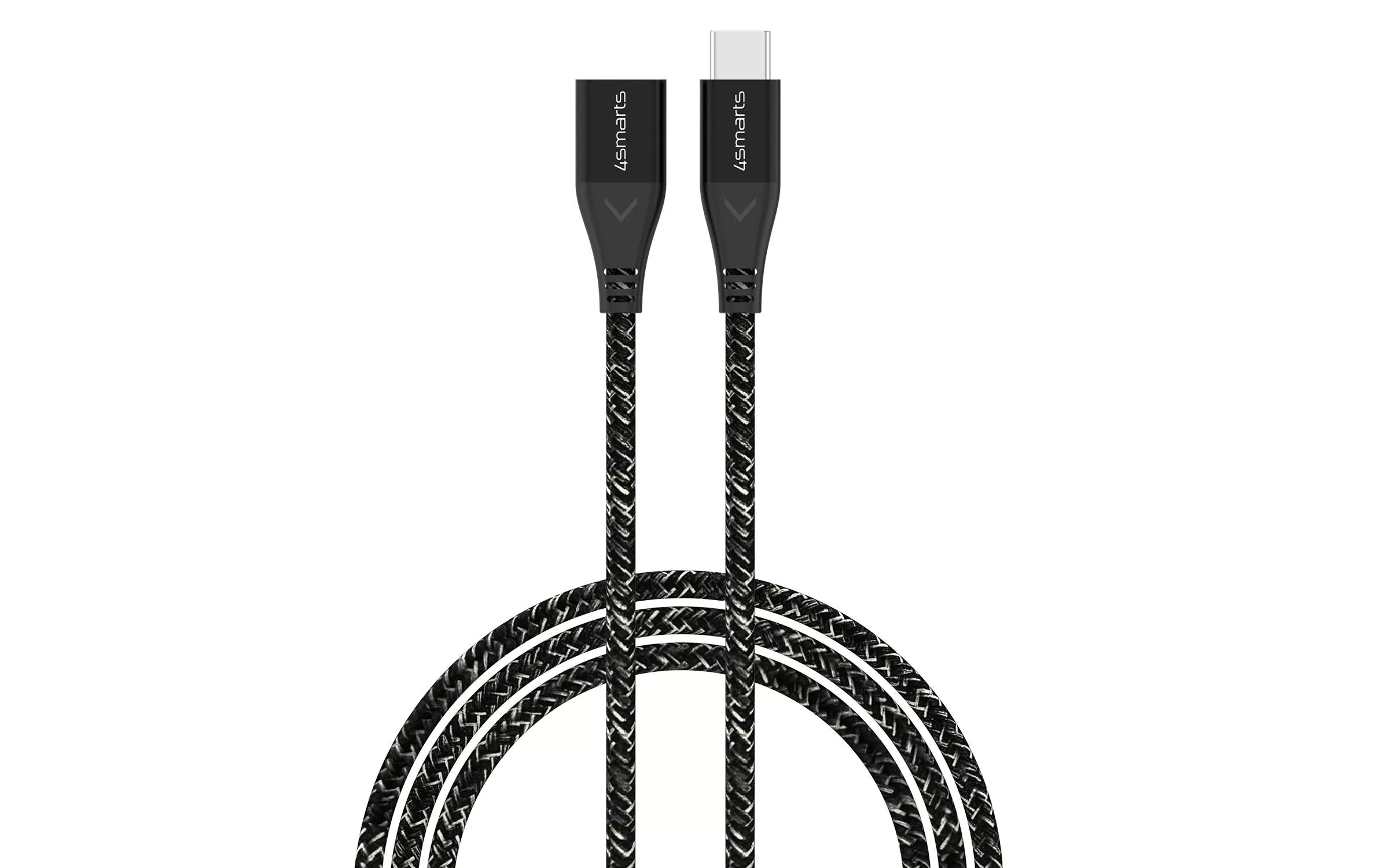 Câble de prolongation USB 2.0 USB C - USB C 1.5 m Monochrome