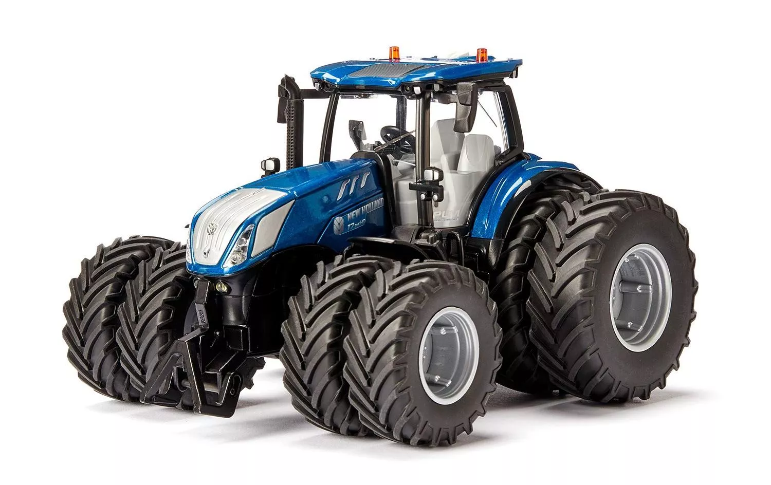 Tracteur New Holland T7.315, pneus doubles, avec télécommande, 1:32