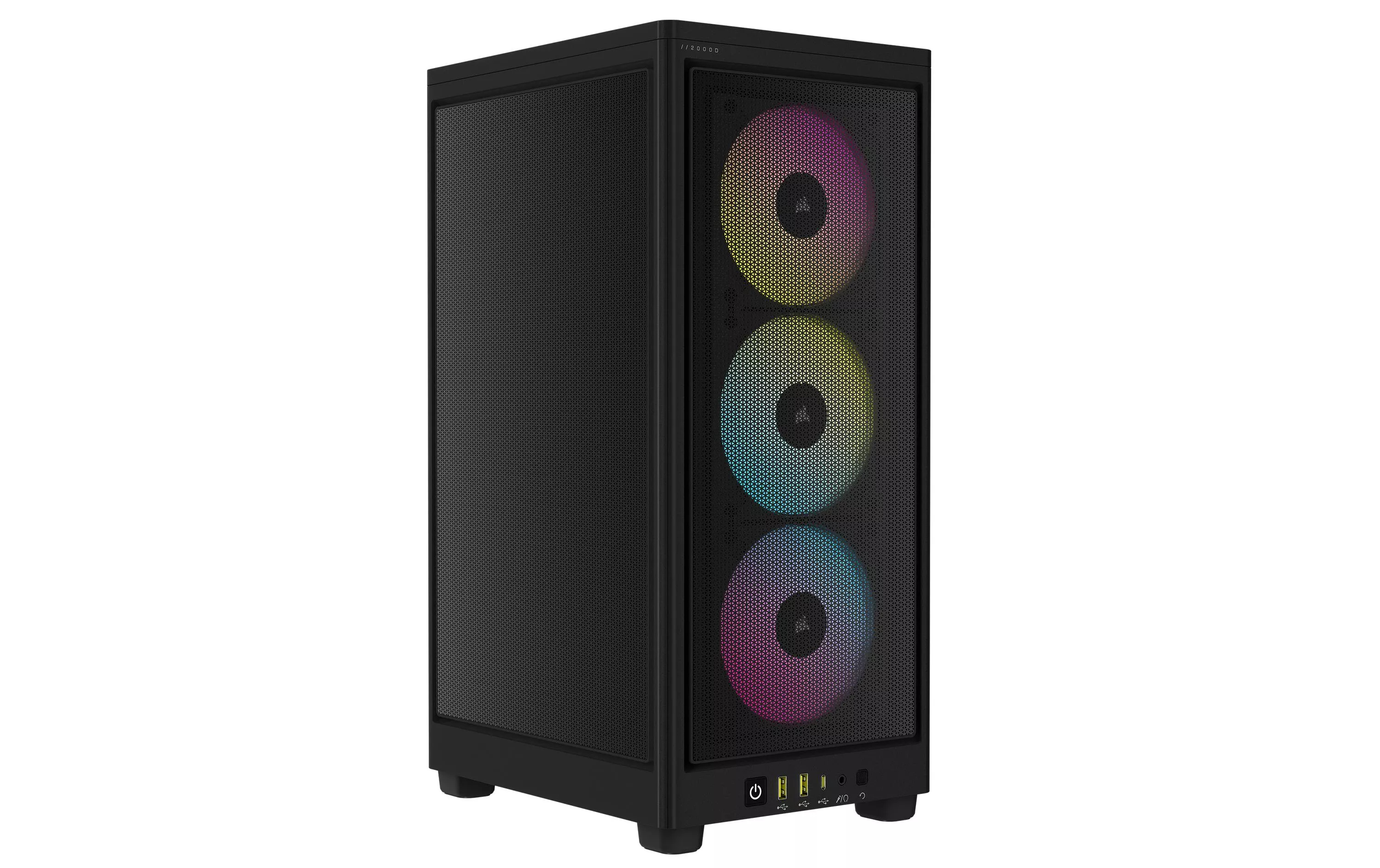 Boîtier d\u2019ordinateur iCUE 2000D RGB Airflow Noir