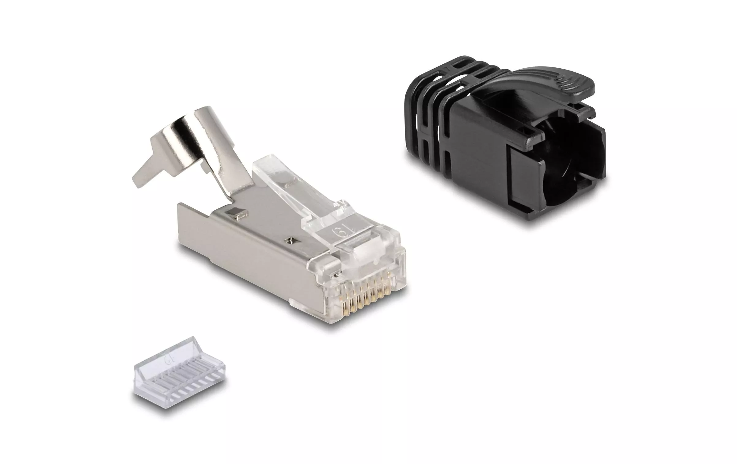 Connecteur RJ45, S/FTP, Cat.8.1 25 Pièce/s, Transparent