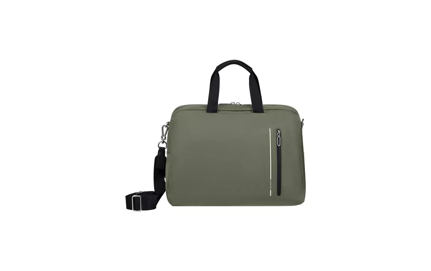 Borsa per notebook in uscita 2 scomparti 15,6 \" Verde oliva