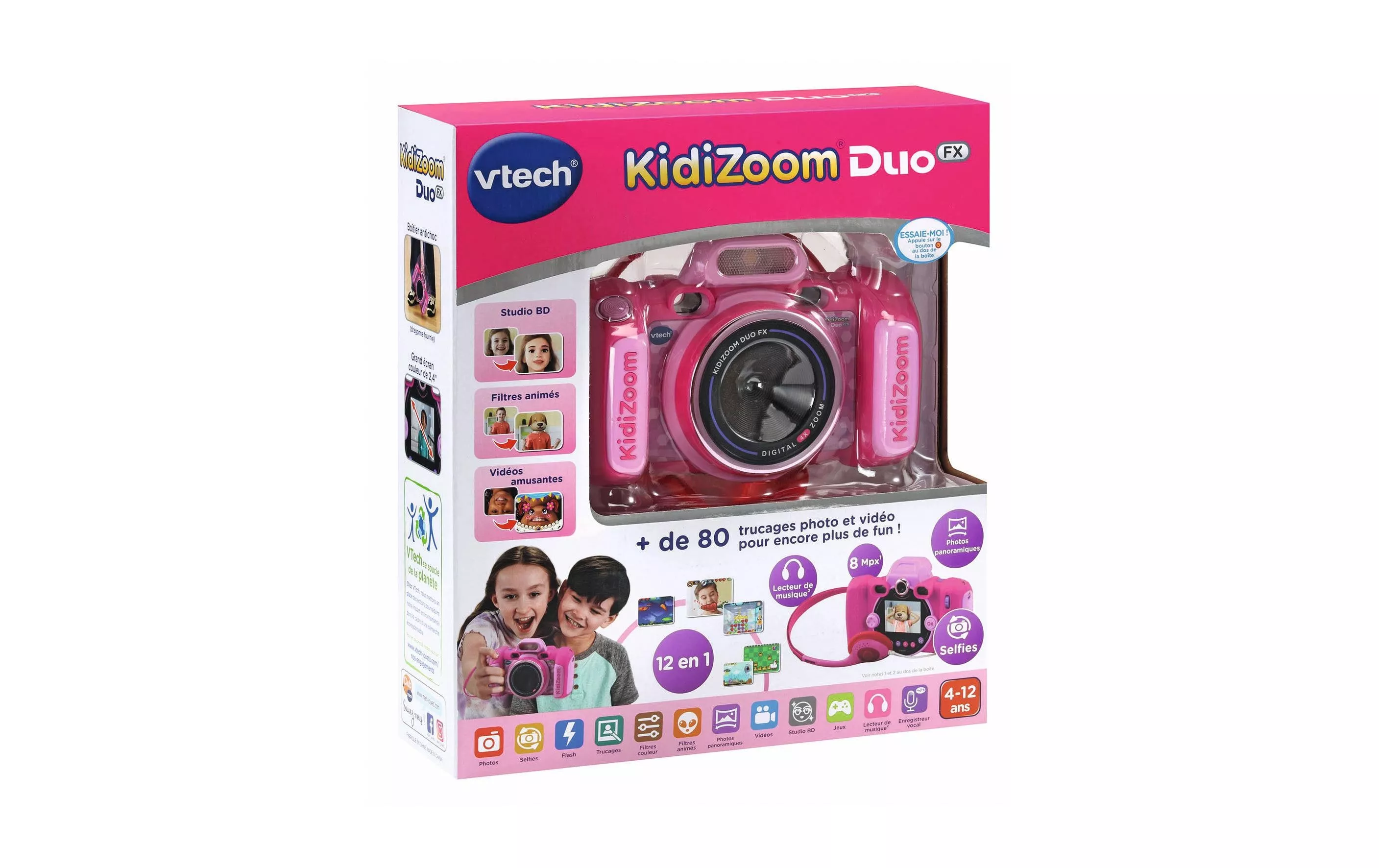 Vtech Kidizoom Duo 5.0 rose au meilleur prix sur