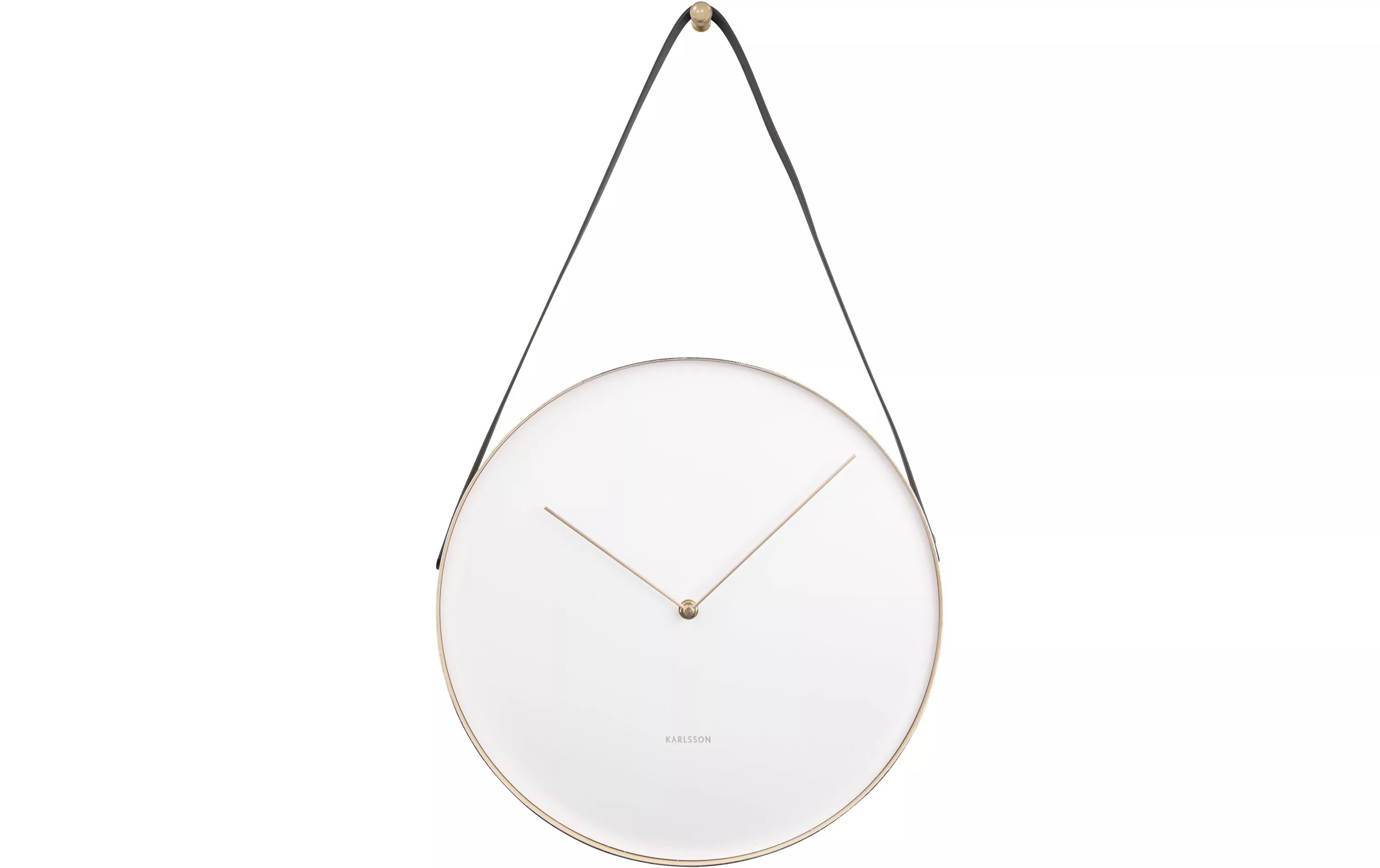 Horloge murale Belt 34 x 58 cm, Blanc