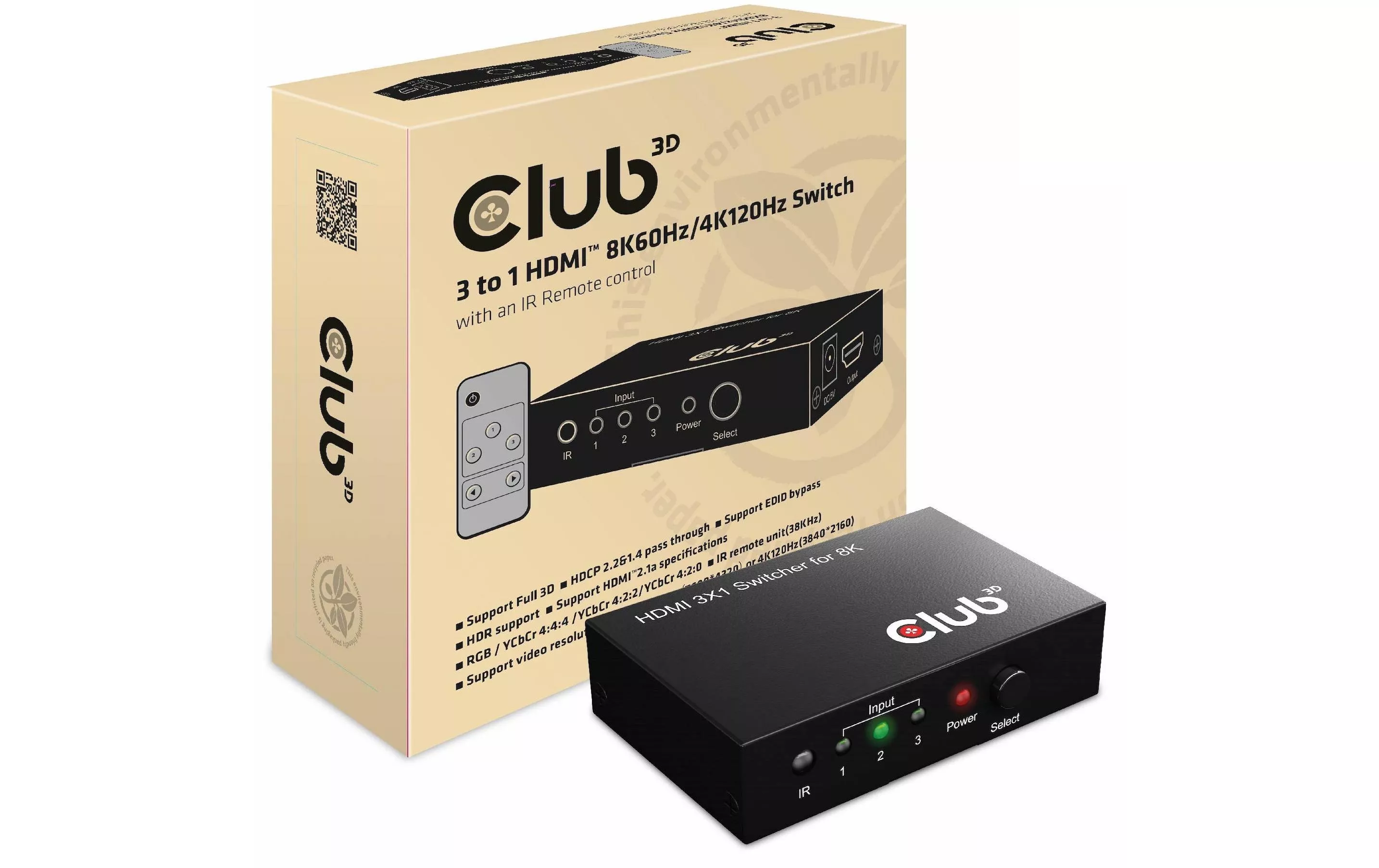 Commutatore Club 3D CSV-1381 HDMI