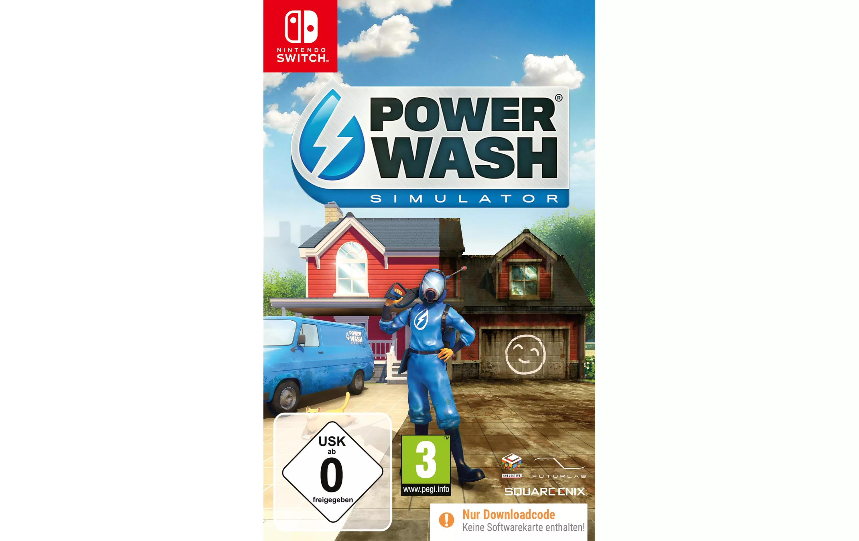 PowerWash Simulator (Code in a box) for Nintendo Switch