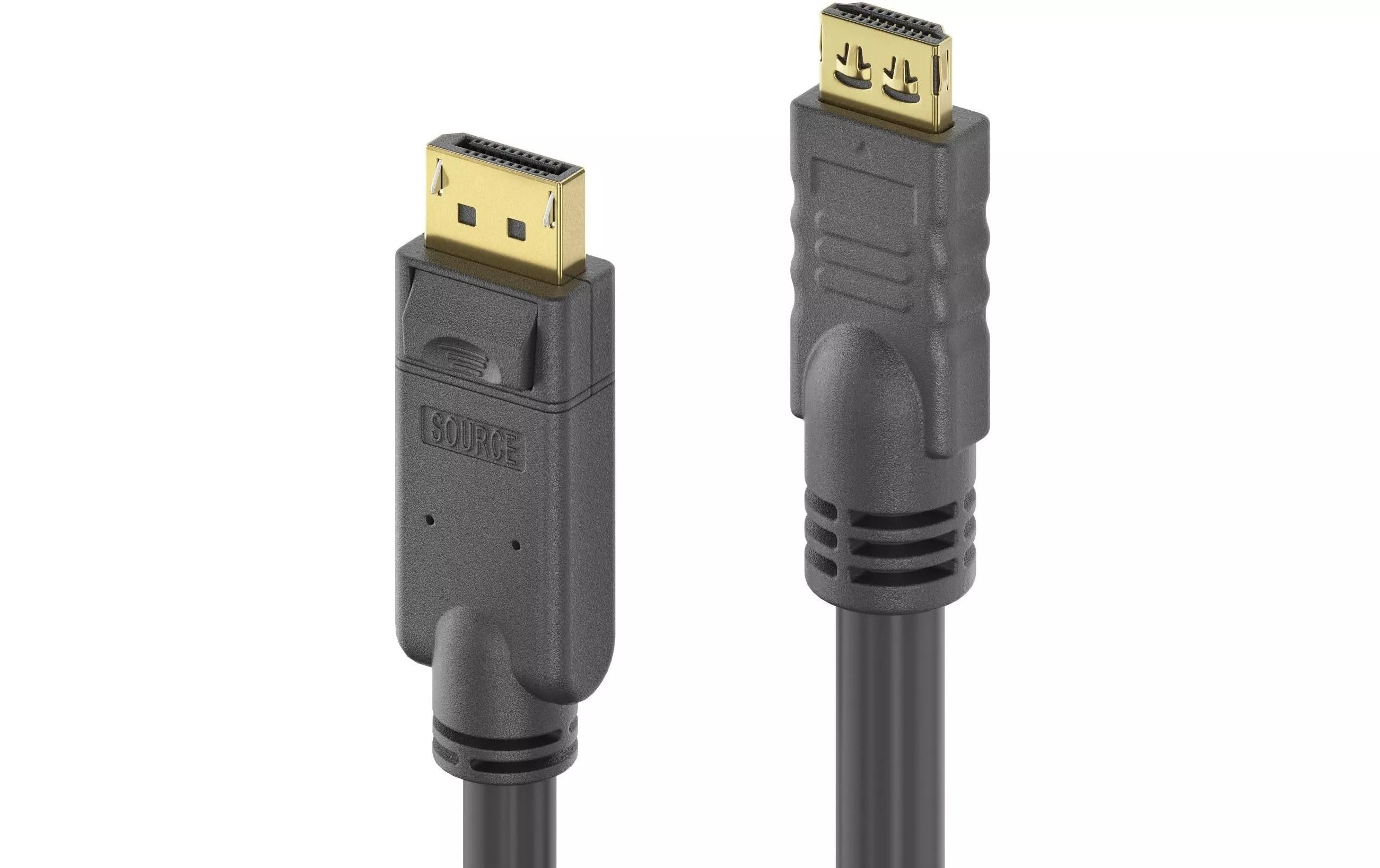 Kabel 4K Adapterkabel \u2013 DisplayPort - HDMI, 1 m