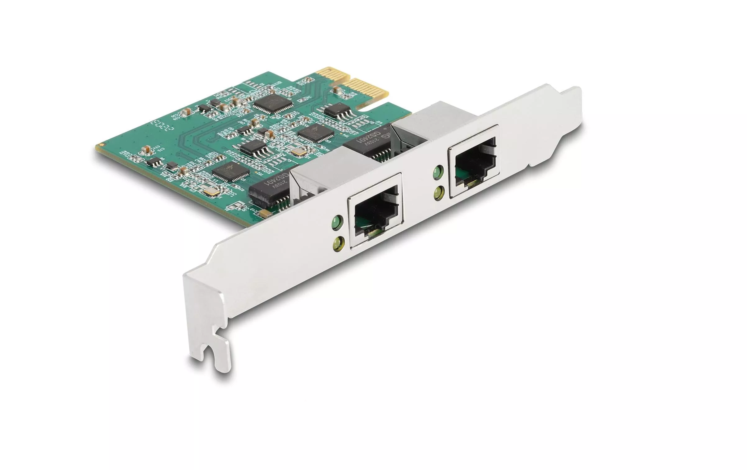 Carte réseau 2x RJ45 2.5 Gbps PCI-Express x1