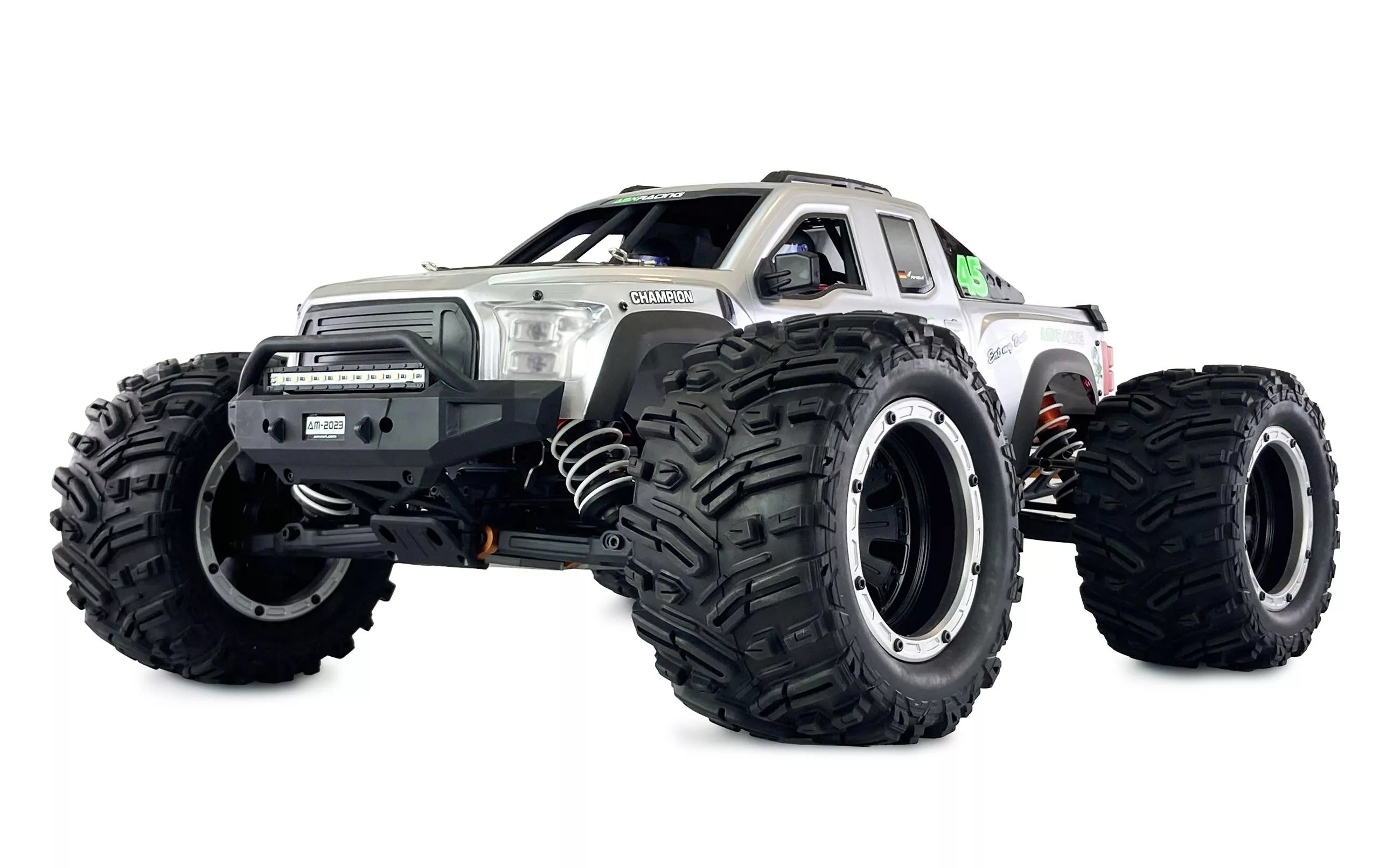 Monster Truck AMXRacing Mammoth 6S Argent, ARTR, 1:7