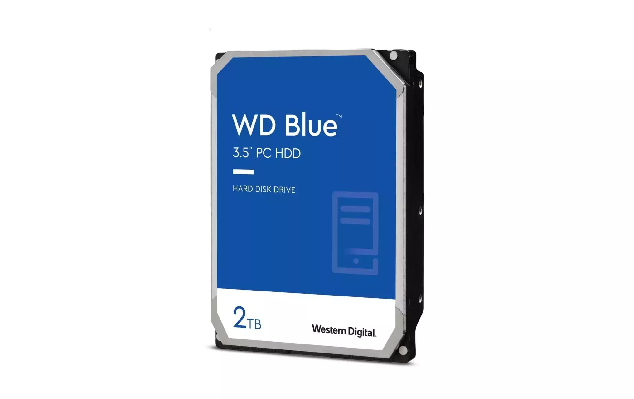 Western Digital Harddisk WD Blue 3.5\" SATA 2 TB