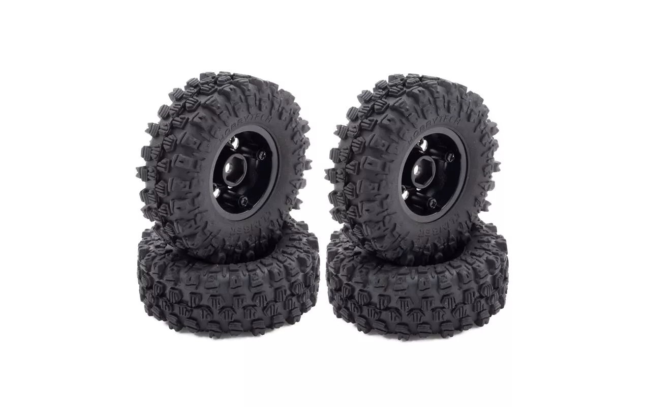 Roues complètes CRX18 mini Climber 1.0\" 4 pièces