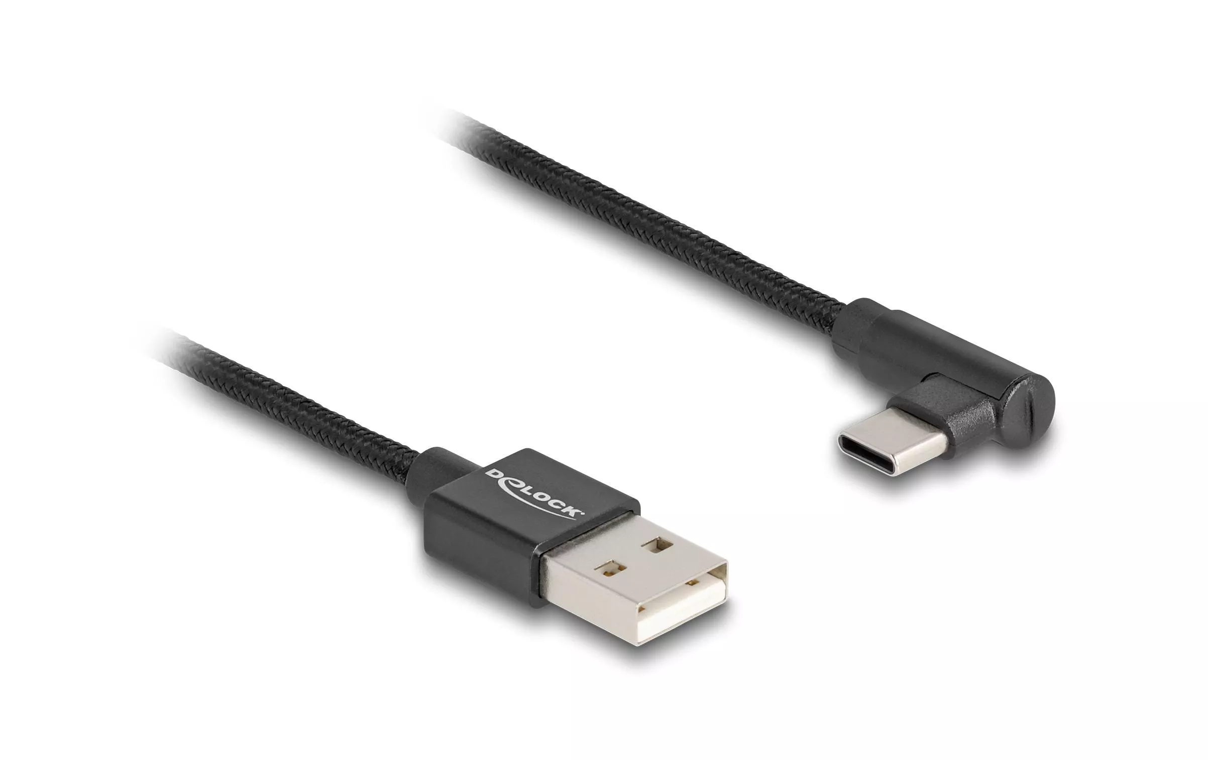 Câble USB 2.0 USB A - USB C coudé 0.5 m