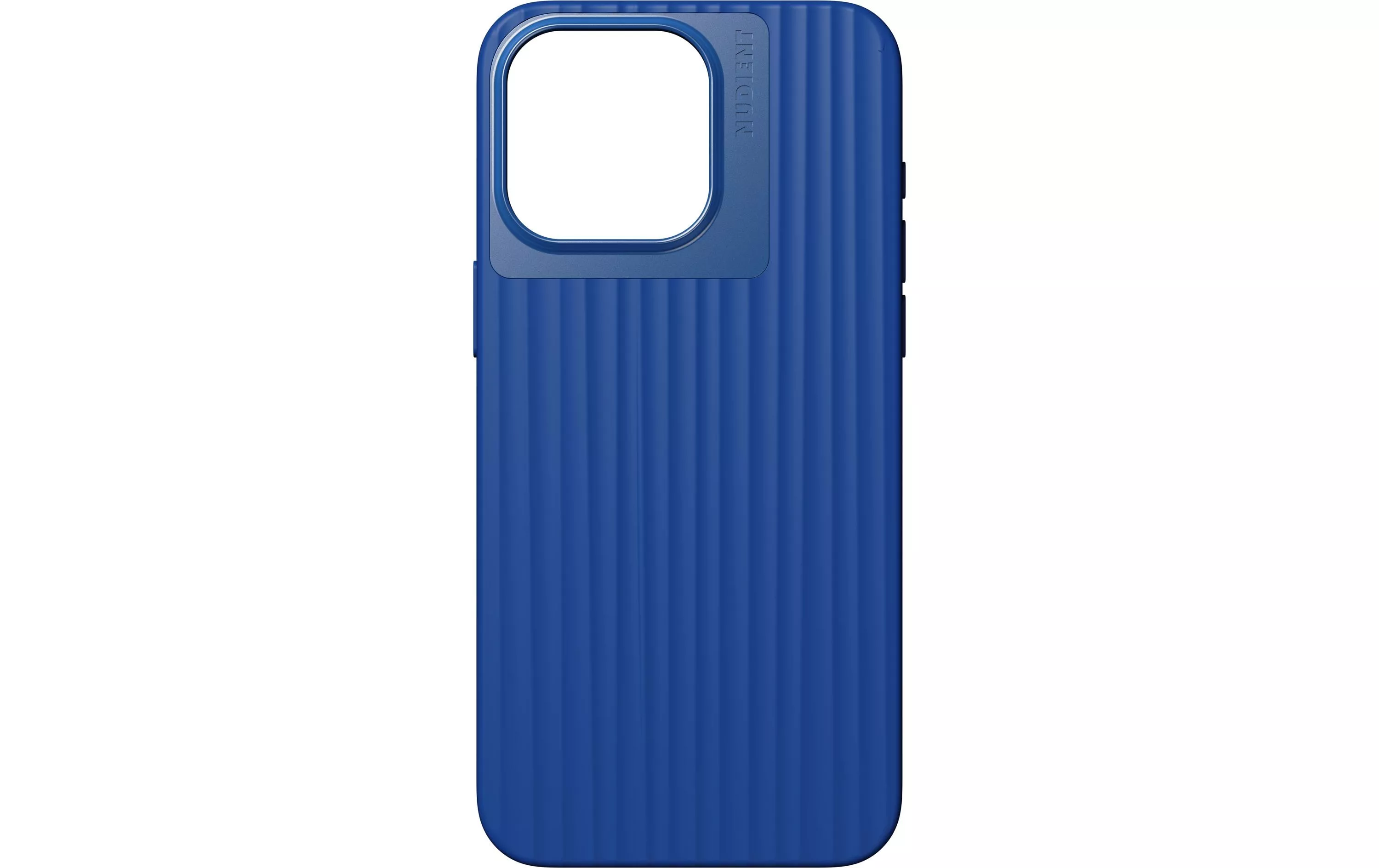 Custodia Nudient Back Cover Bold per iPhone 15 Pro Max Signature Blue