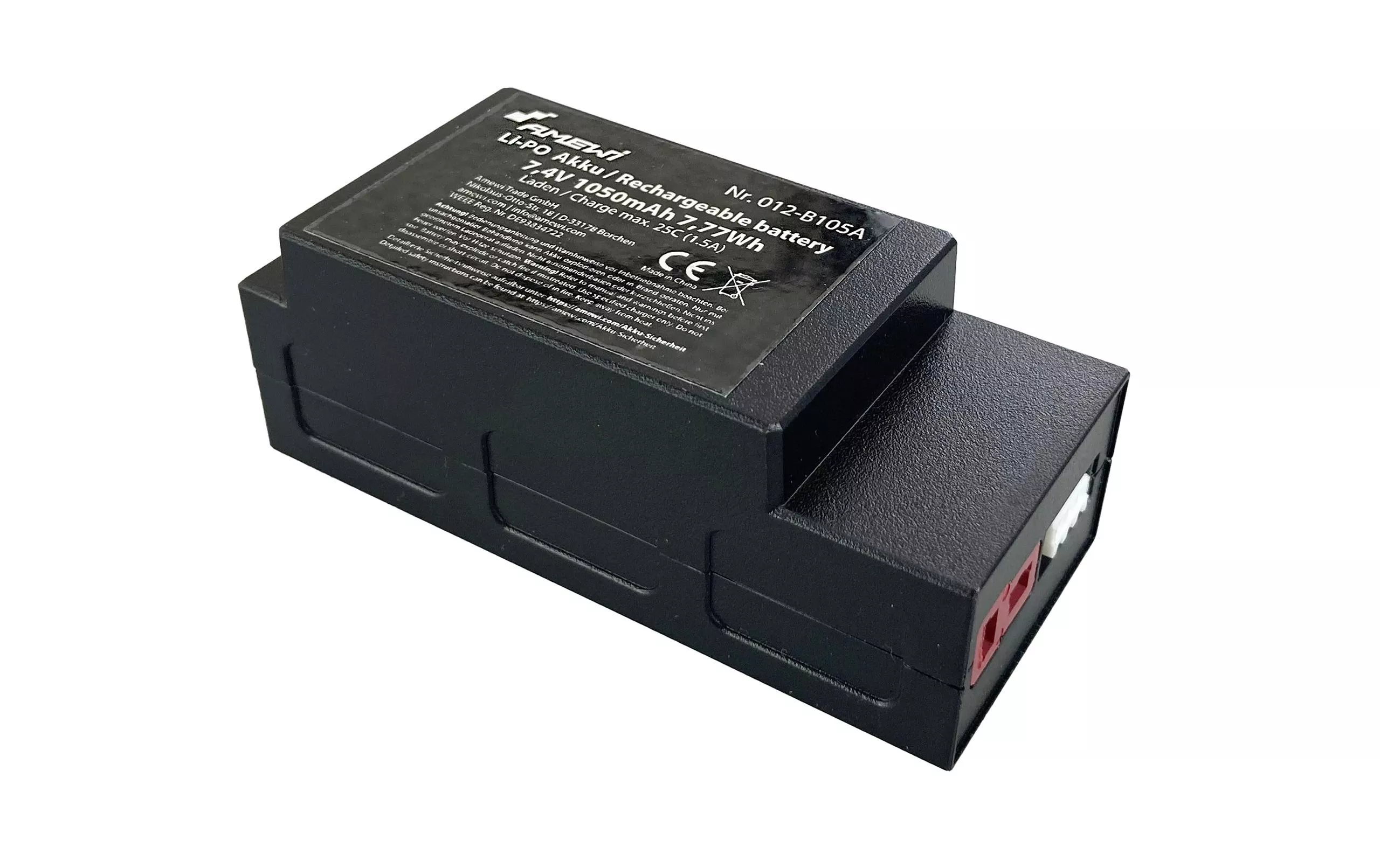 Batterie RC LiPo 1050 mAh 7.4 V Hyper Go