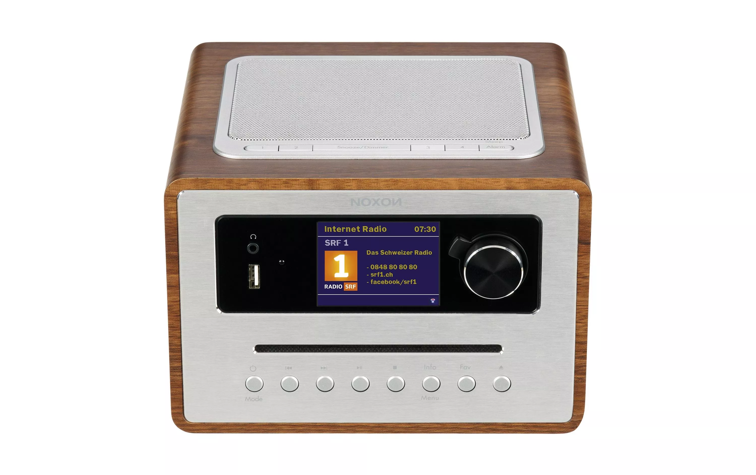 Radio DAB+ IRadio 500 CD \u2013 Walnuss