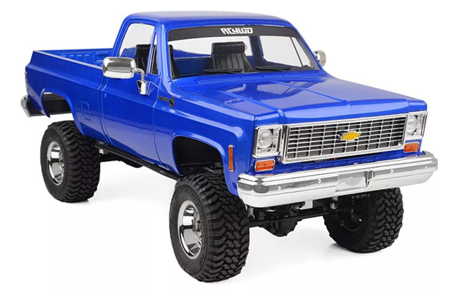 Scale Crawler Trail Finder 2 LWB Chevy K10 Bleu, RTR, 1:10