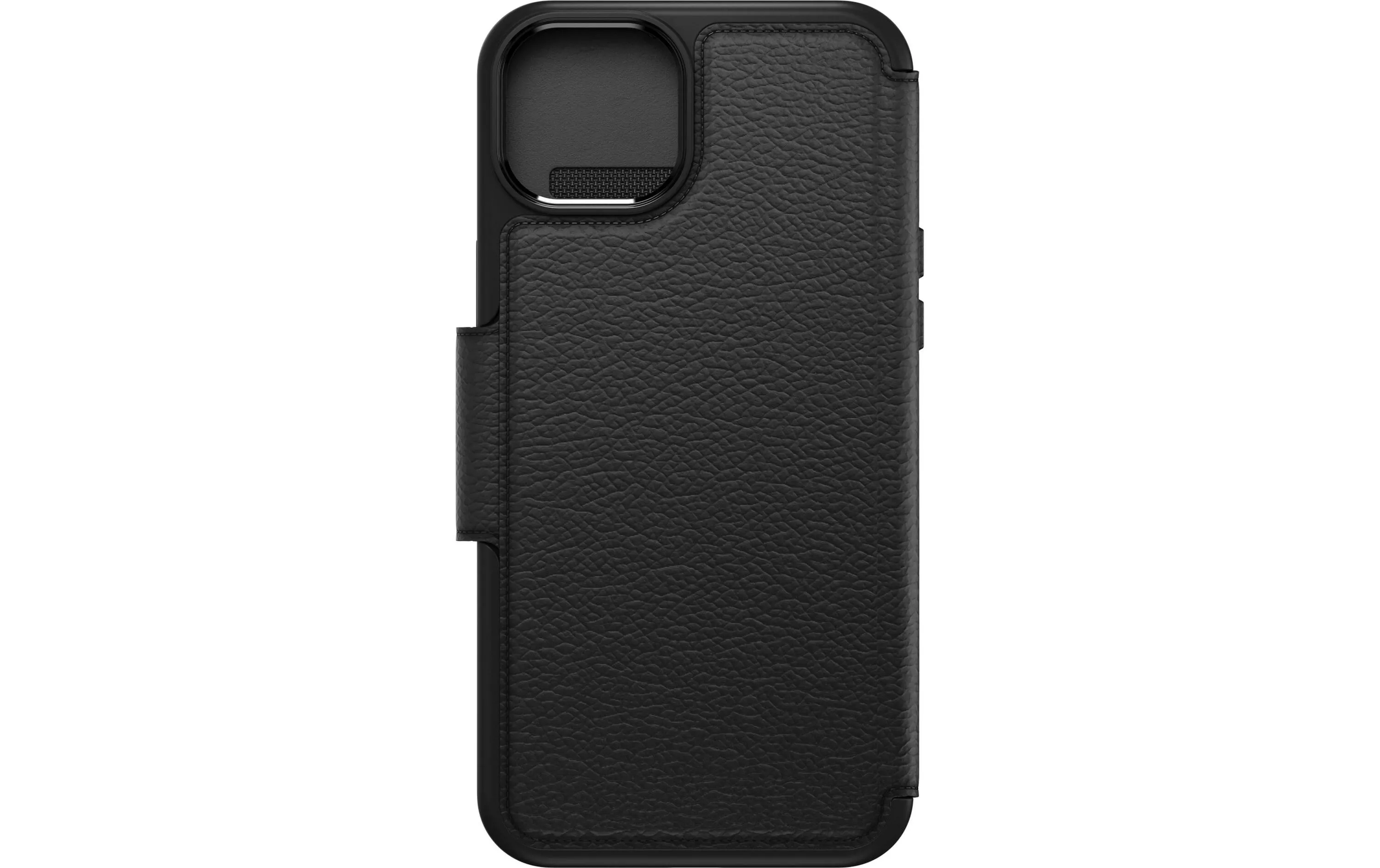 Book Cover Strada iPhone 15 Plus Schwarz