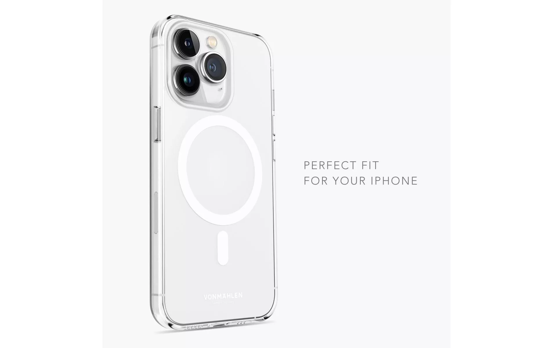 Cover posteriore trasparente Custodia MagSafe iPhone 15