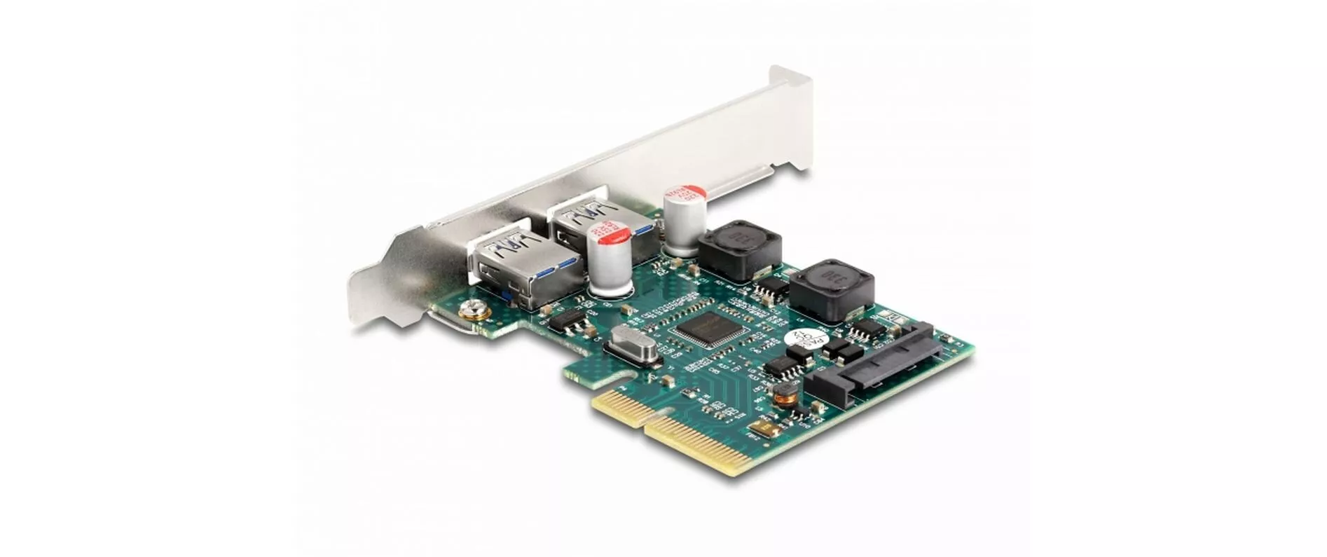 Carte PCI Express USB 3.1 Gen 2 - 2x USB type A