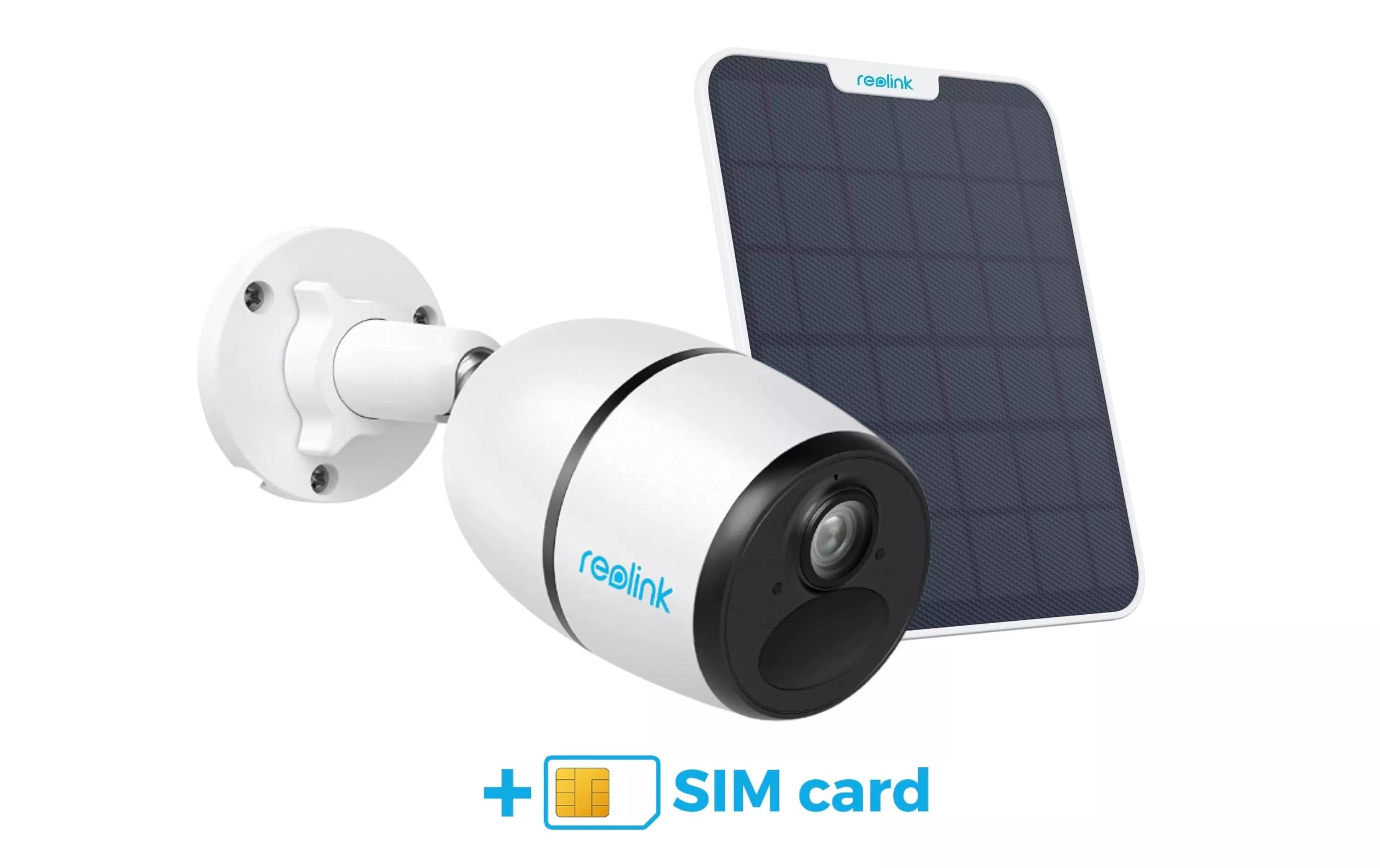 Caméra 4G/LTE GO Plus panneau solaire 2 et SIM inclus