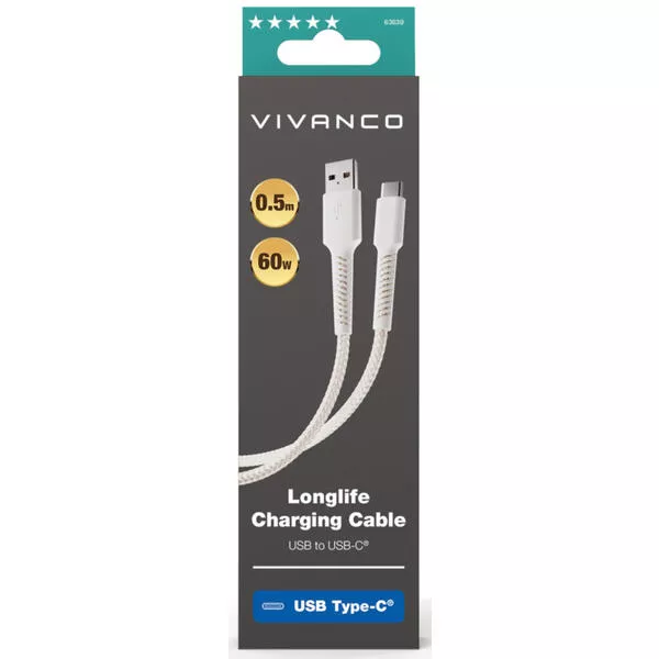 Longlife sync  charging cable