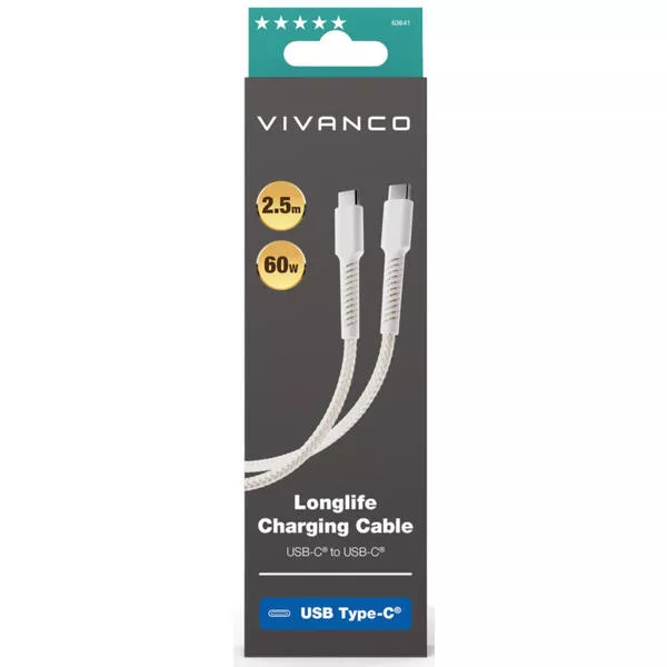 Longlife sync  charging cable