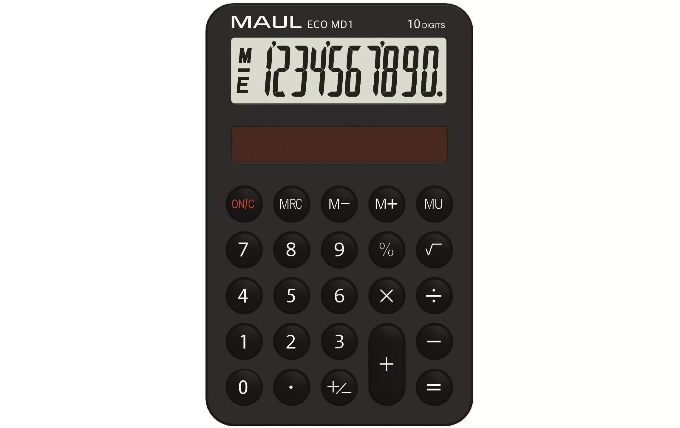 Calculatrice ECO MD1 Noir