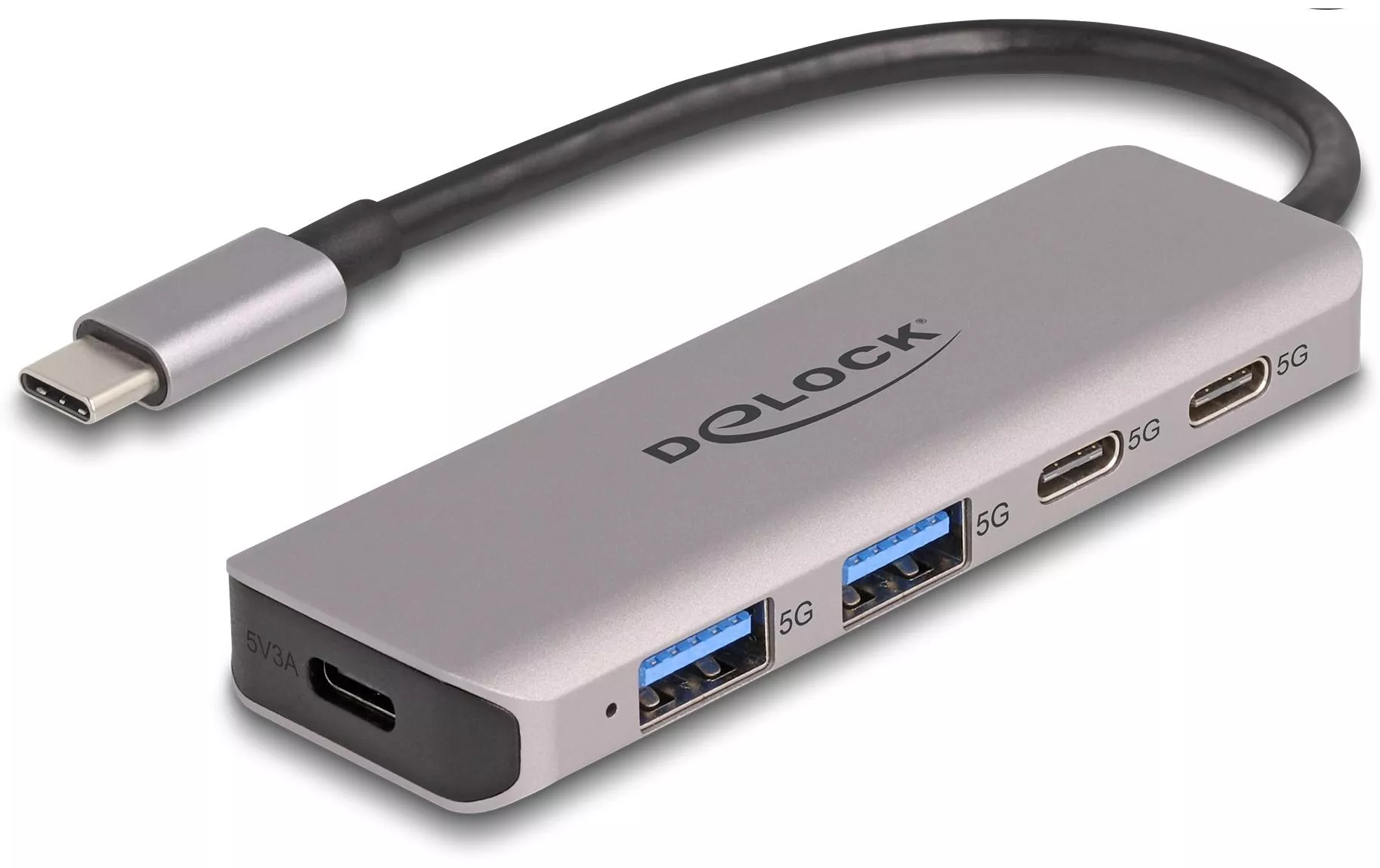 Hub USB 2x USB C 5Gbps/2x USB A 5Gbps