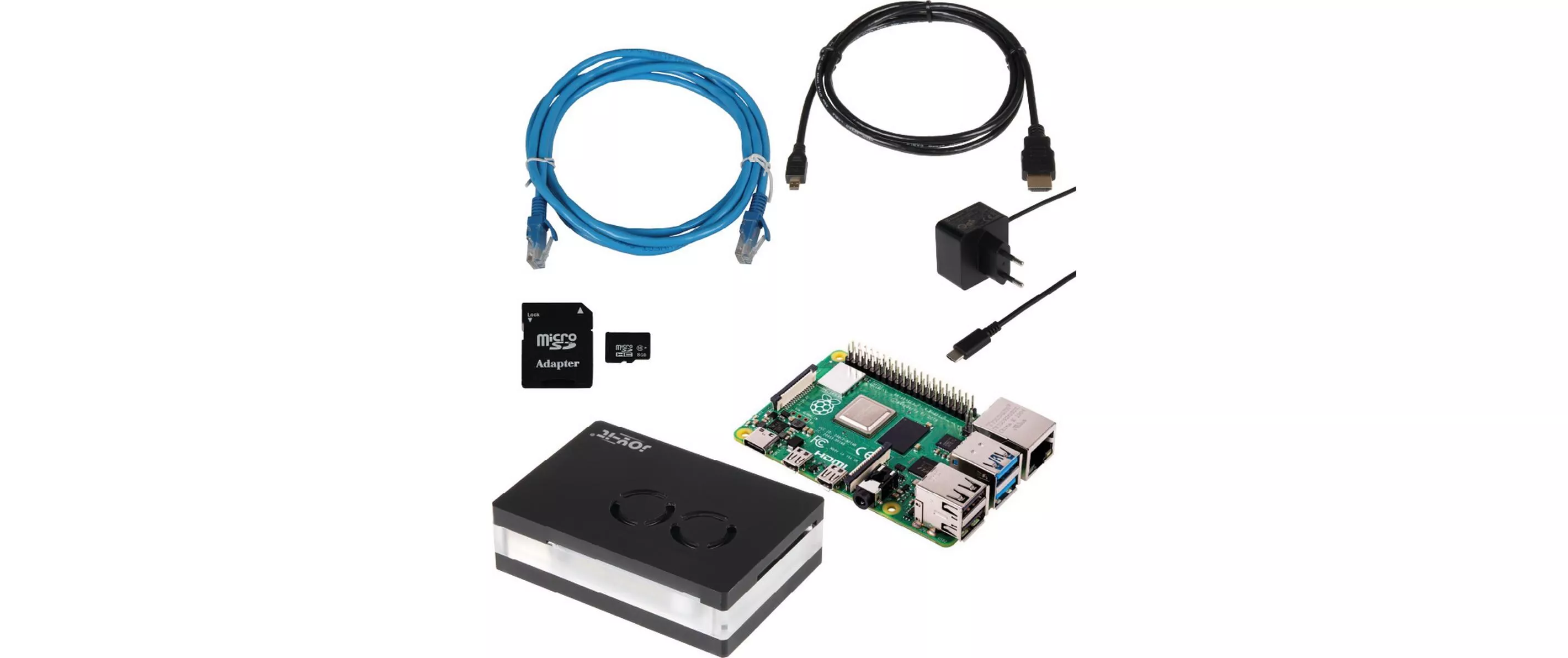 Kits de démarrage Raspberry Pi 4 Model B 4 GO