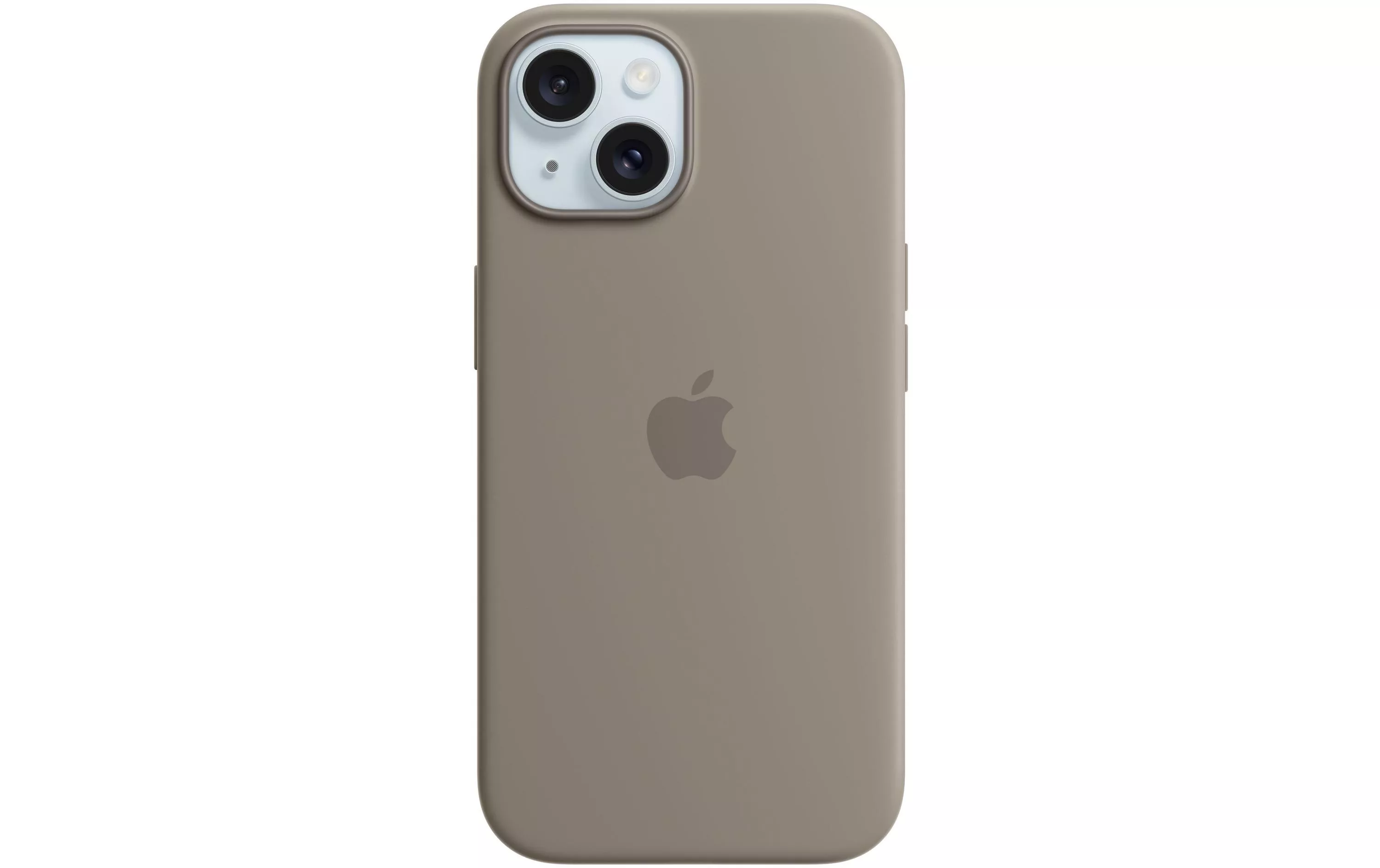 Custodia in silicone Apple con MagSafe per iPhone 15