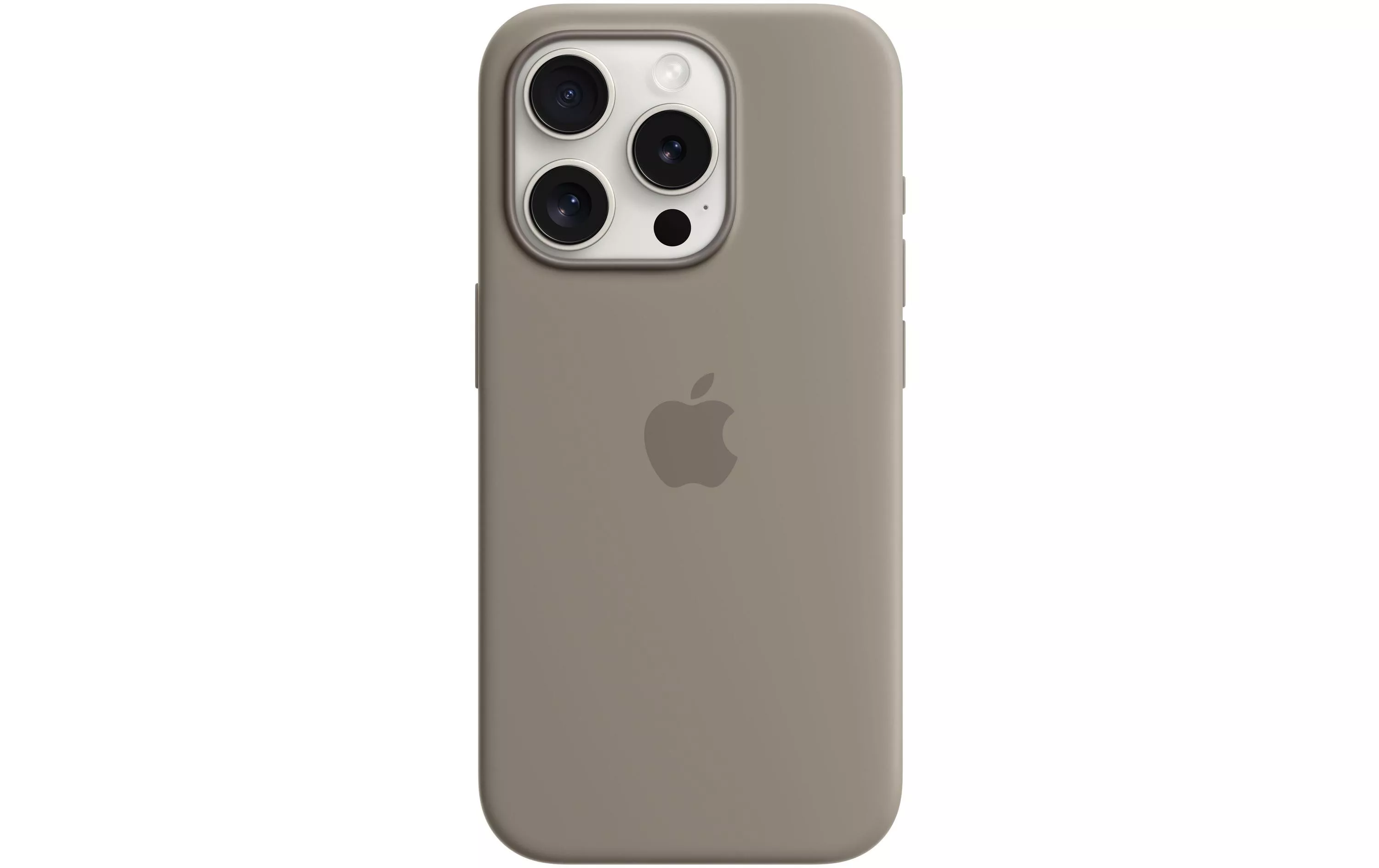 Custodia in silicone Apple con MagSafe per iPhone 15 Pro