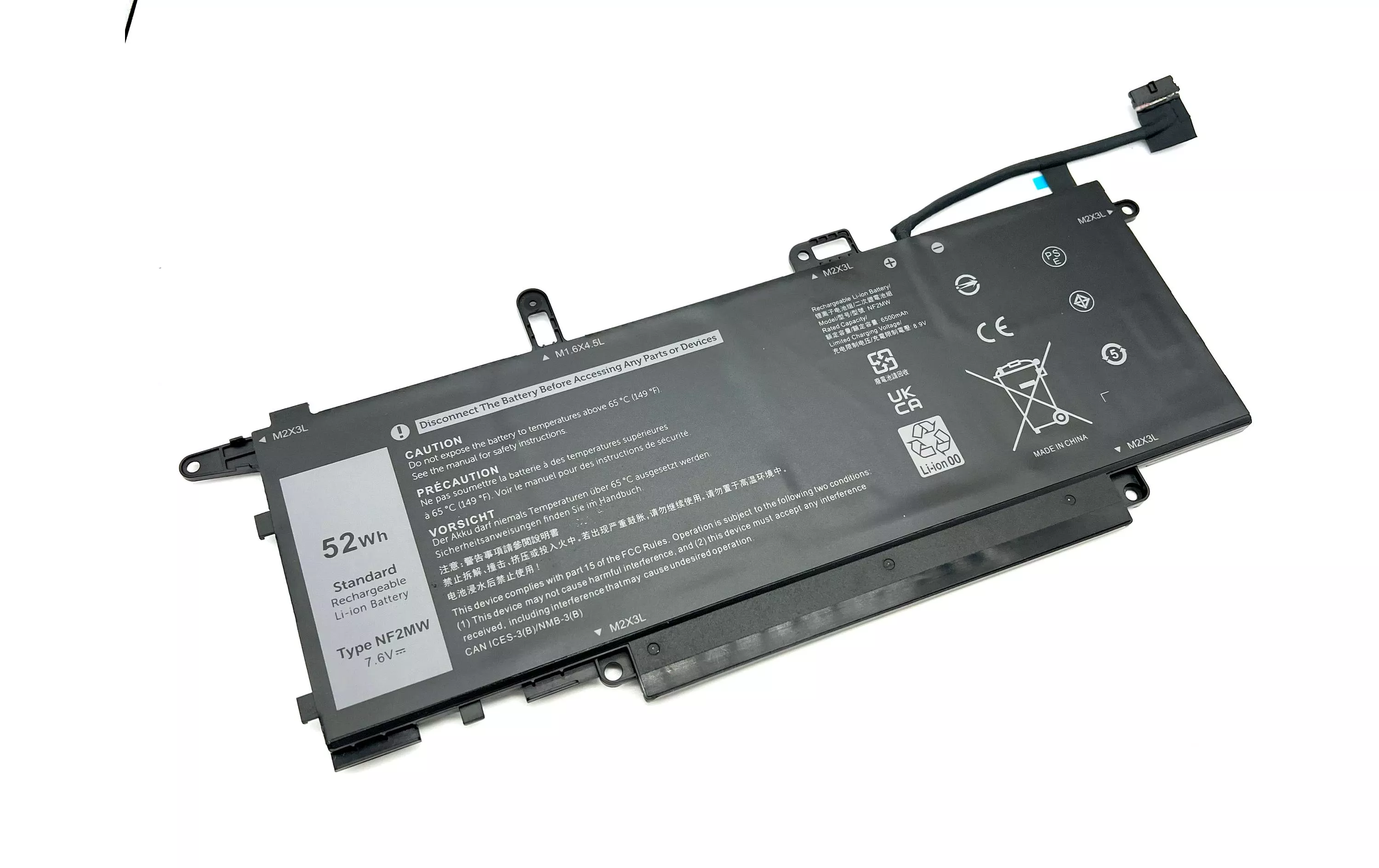 Batterie pour DELL Latitude 7400 2in1/9410 2in1