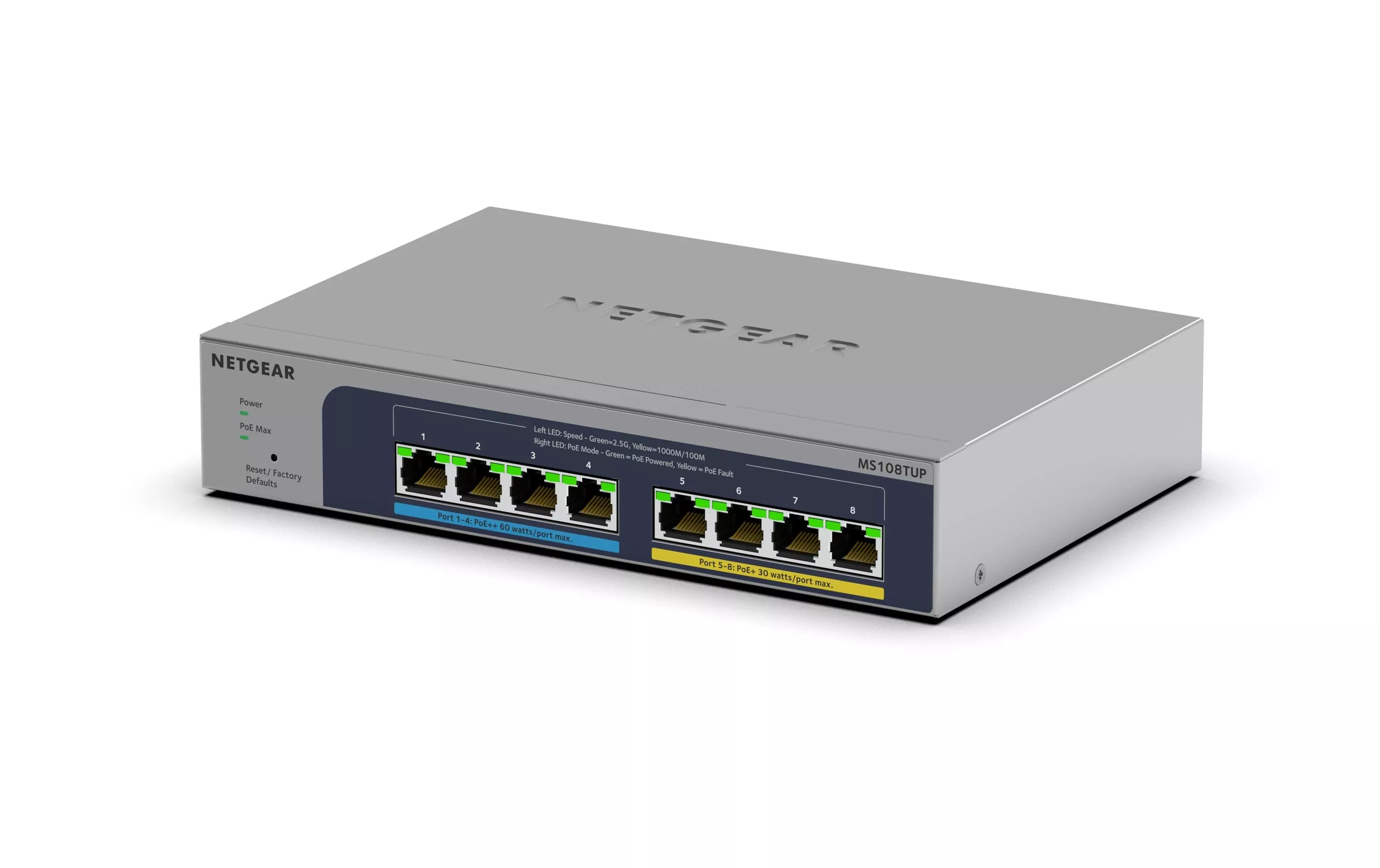 PoE++ Switch MS108TUP 8 Port