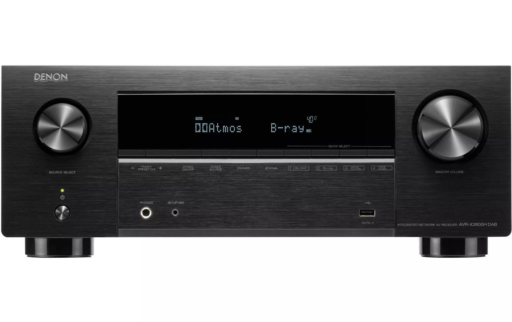 Sintoamplificatore AV Denon AVR-X2800H DAB Nero