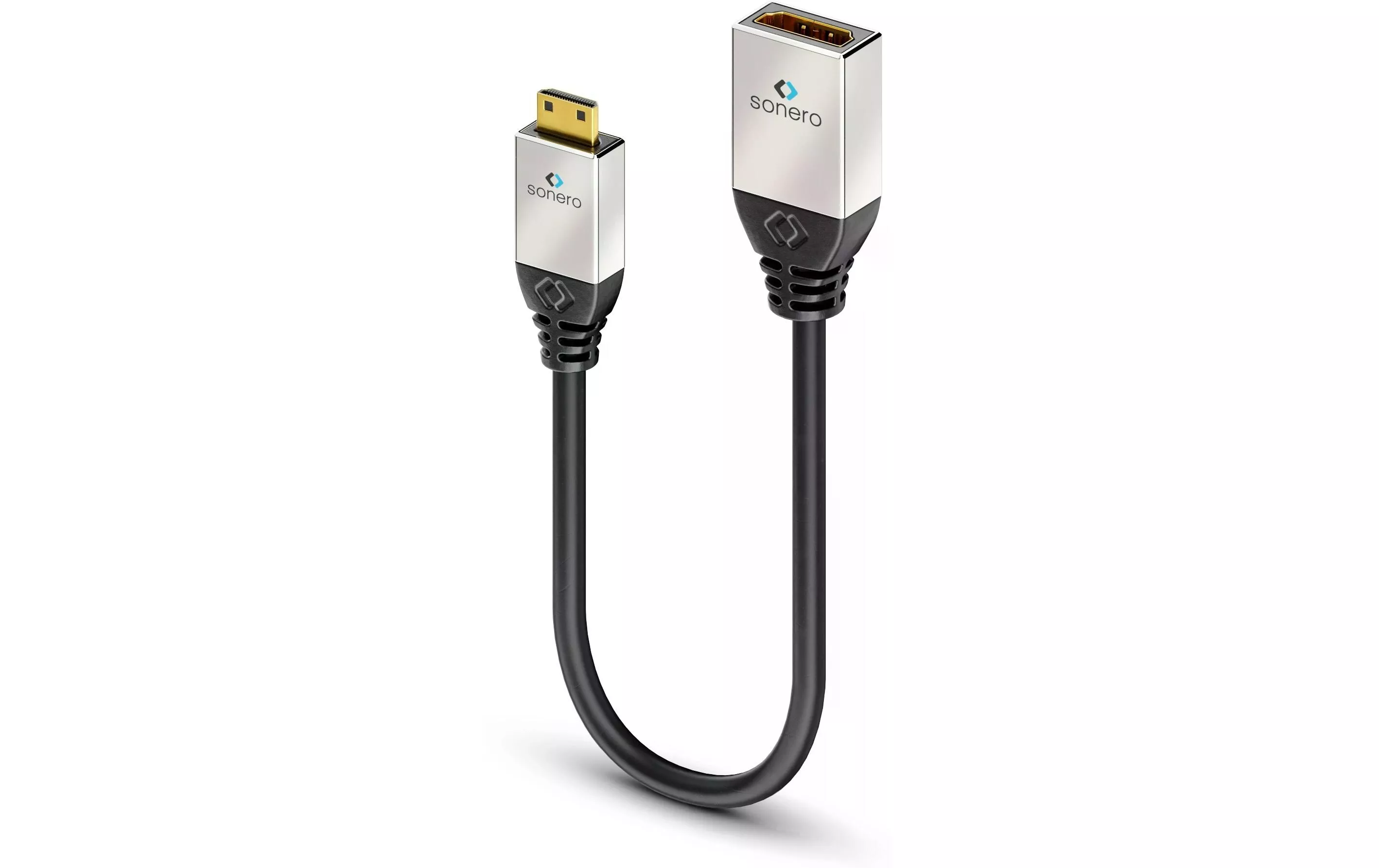 Câble adaptateur 4K High Speed Mini-HDMI (HDMI-C) - HDMI