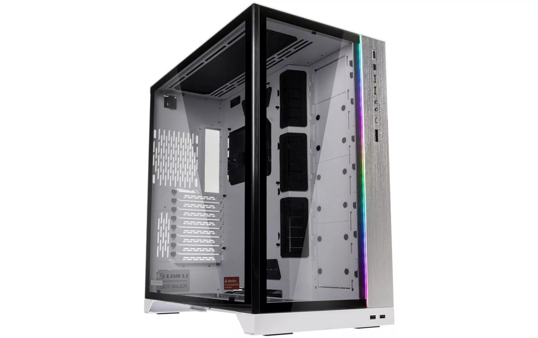 Boîtier d\u2019ordinateur O11 Dynamic XL ROG Certified Blanc