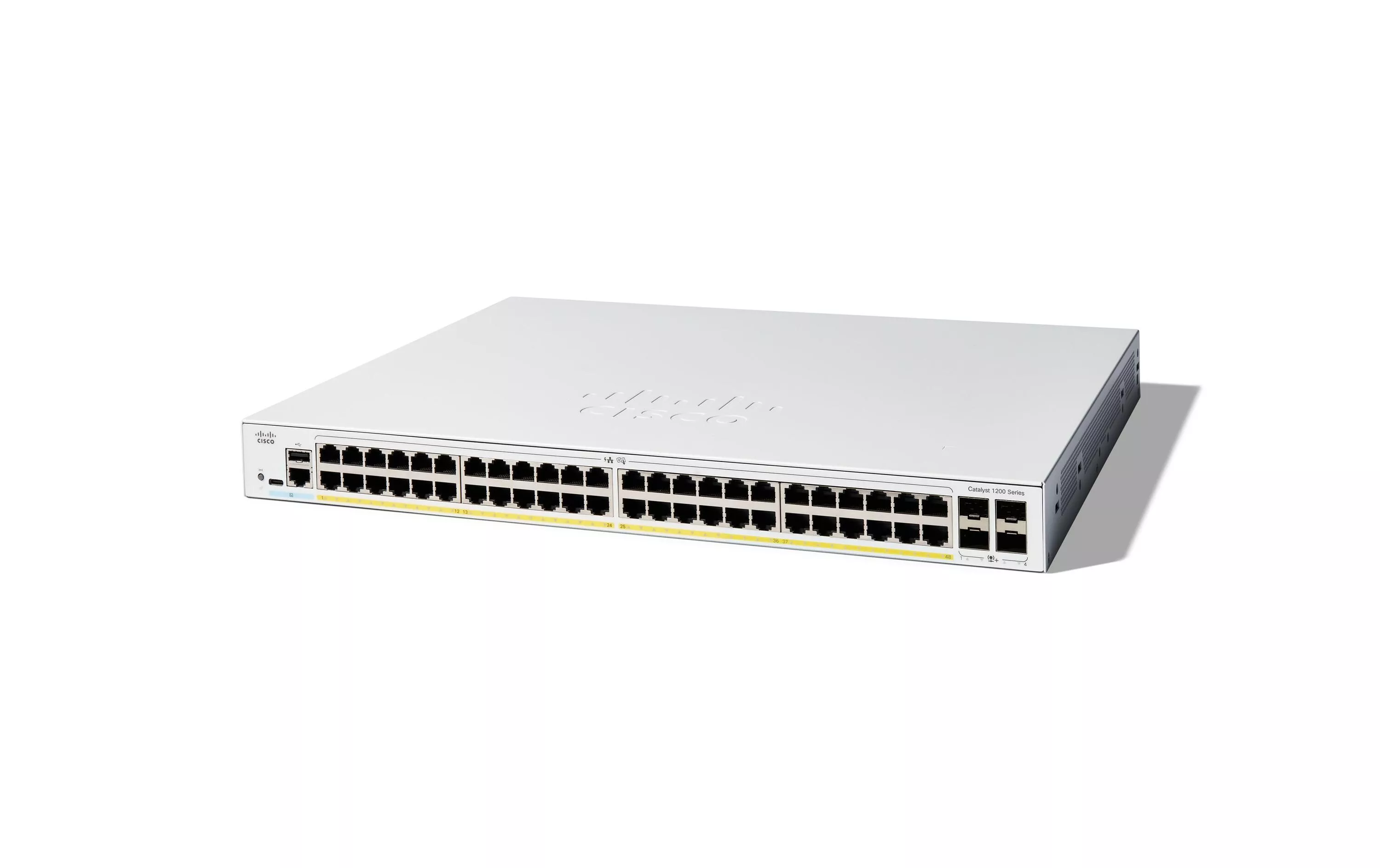 Switch Cisco PoE+ Catalyst C1200-48P-4G 52 porte